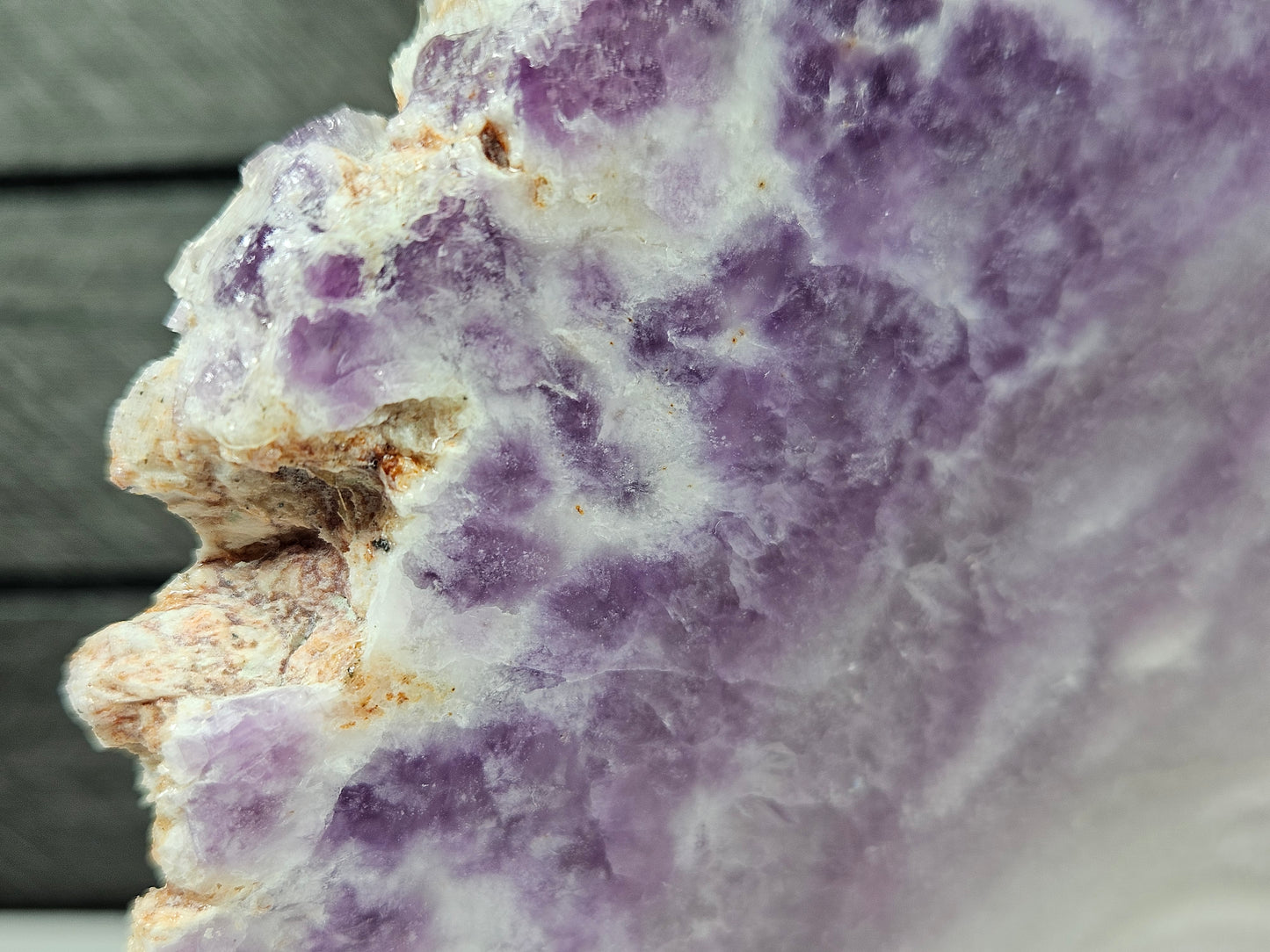 Lavendel Fluoriet Slab 632 gram