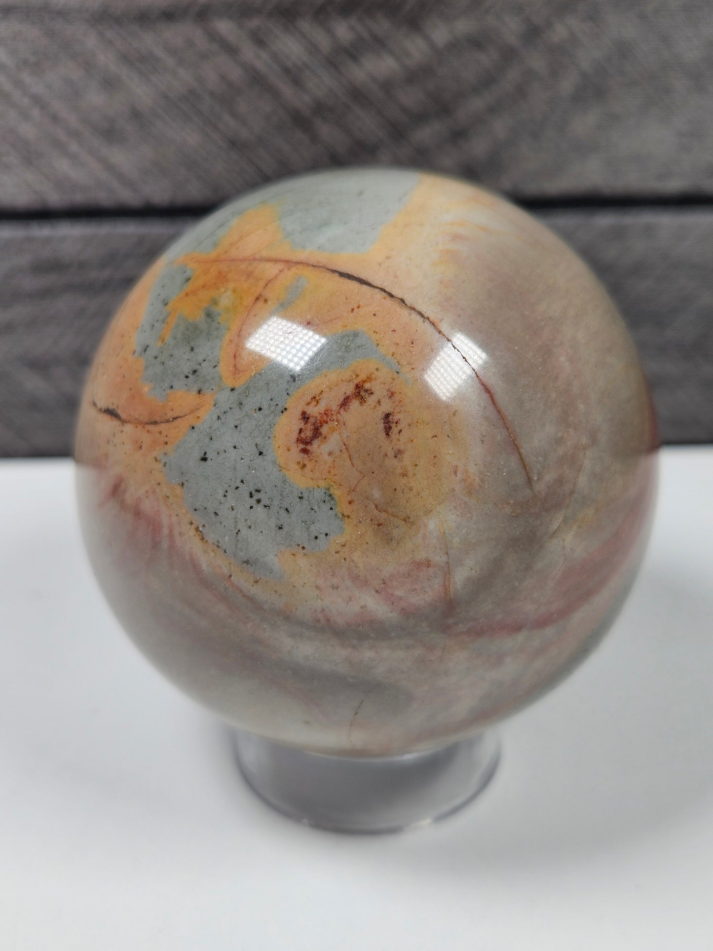 Polychroom Jaspis bol 326 gram