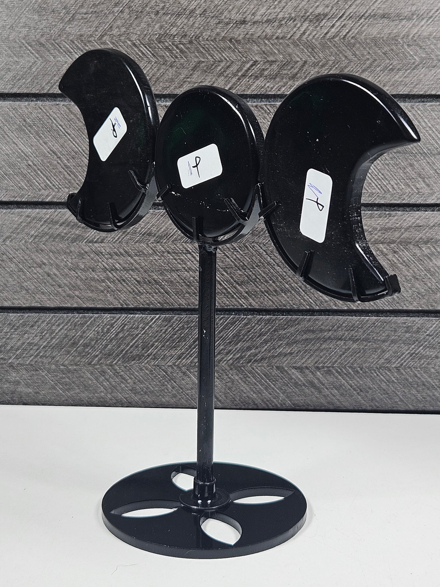 Obsidiaan Triple Moon op standaard nr17