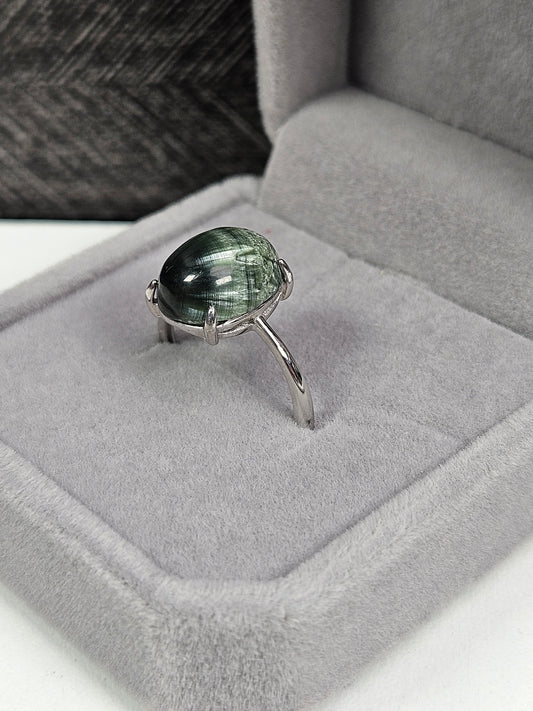 Serafiniet s925 (zilver) verstelbare ring nr14