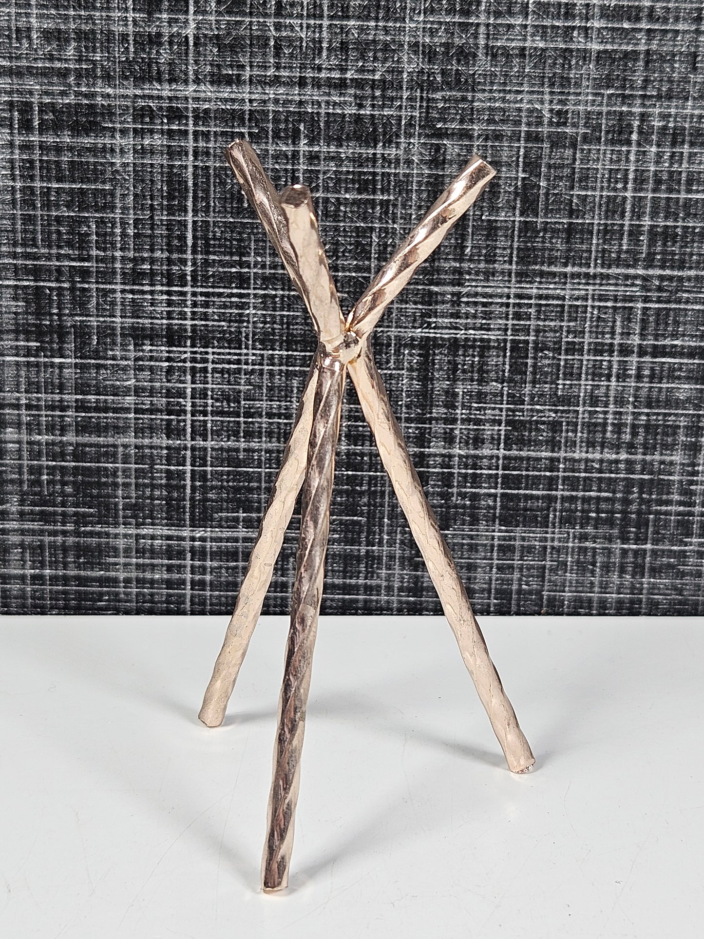 Bolhouder Driepoot rose M
