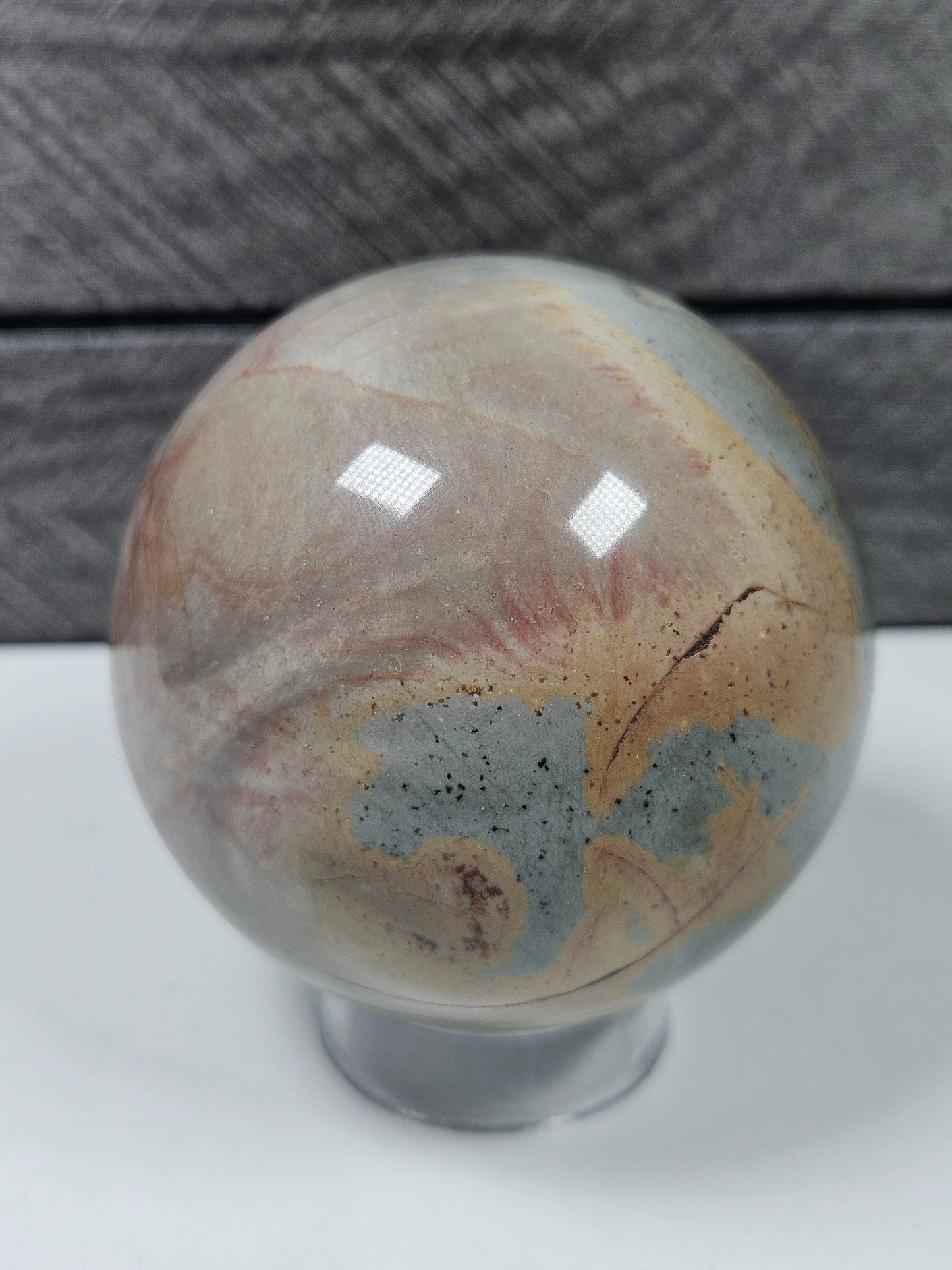 Polychroom Jaspis bol 326 gram