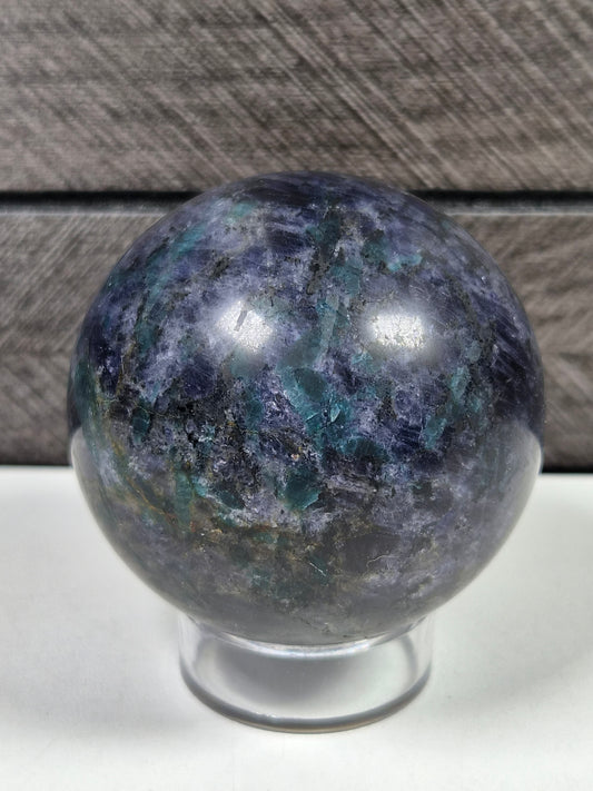 Cordieriet/Blauwe Apatiet bol 232 gram