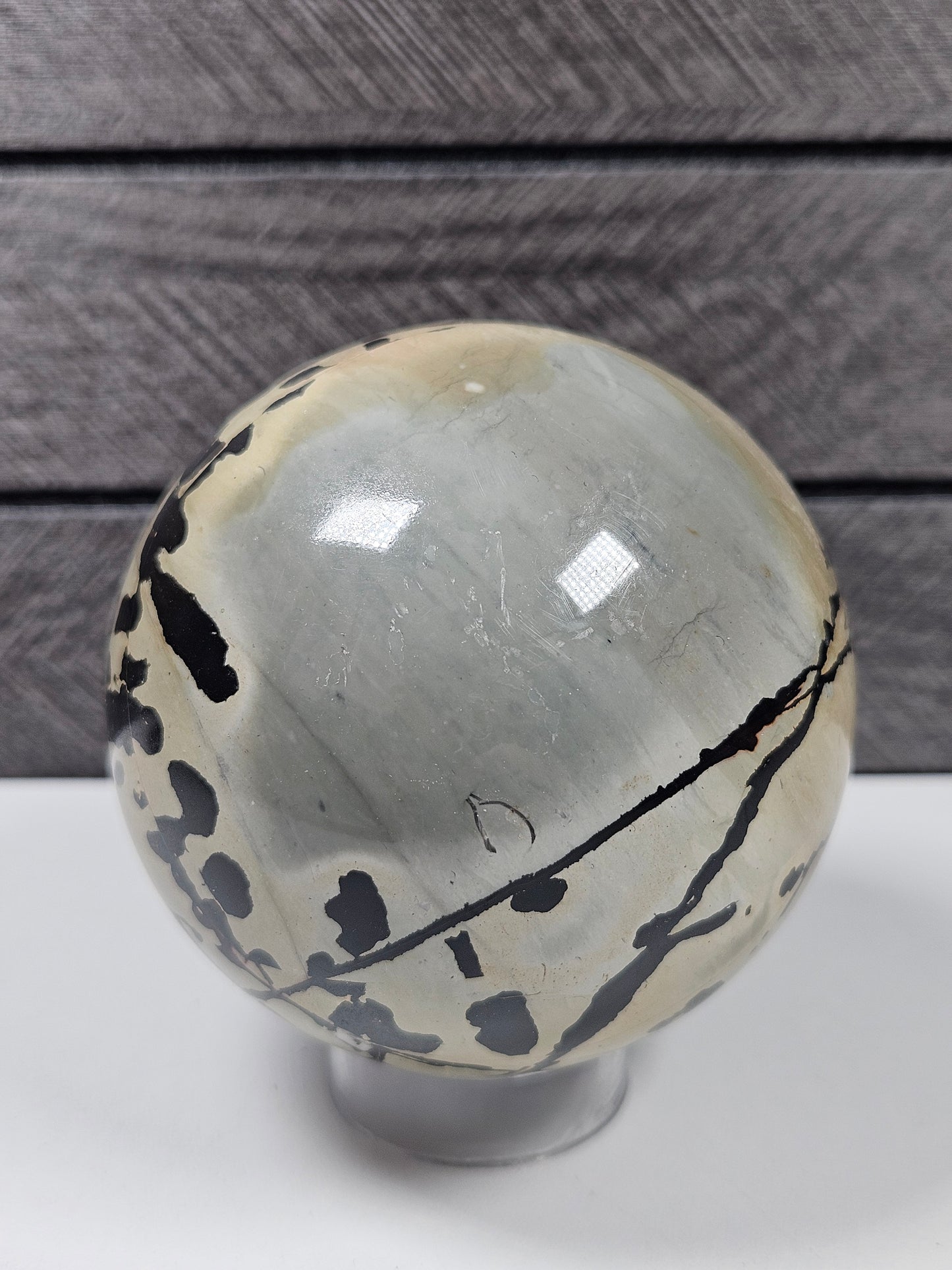 Landschapsjaspis bol 520 gram