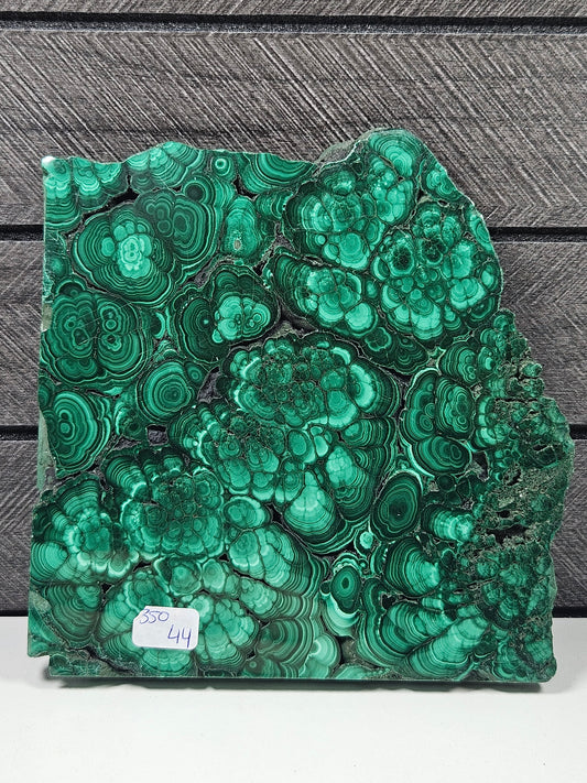 Malachiet slab 350 gram