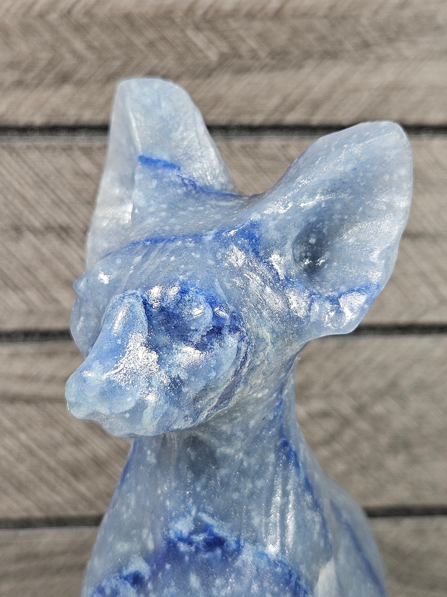 Blauwe Aventurijn Sfinx