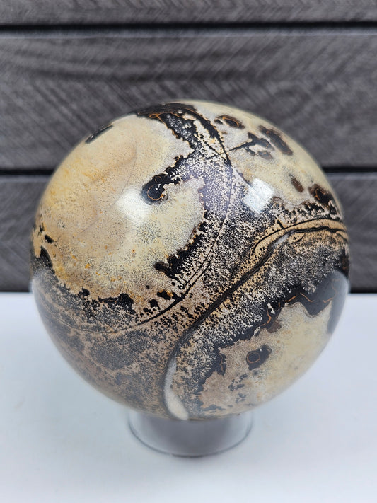 Landschapsjaspis bol 484 gram