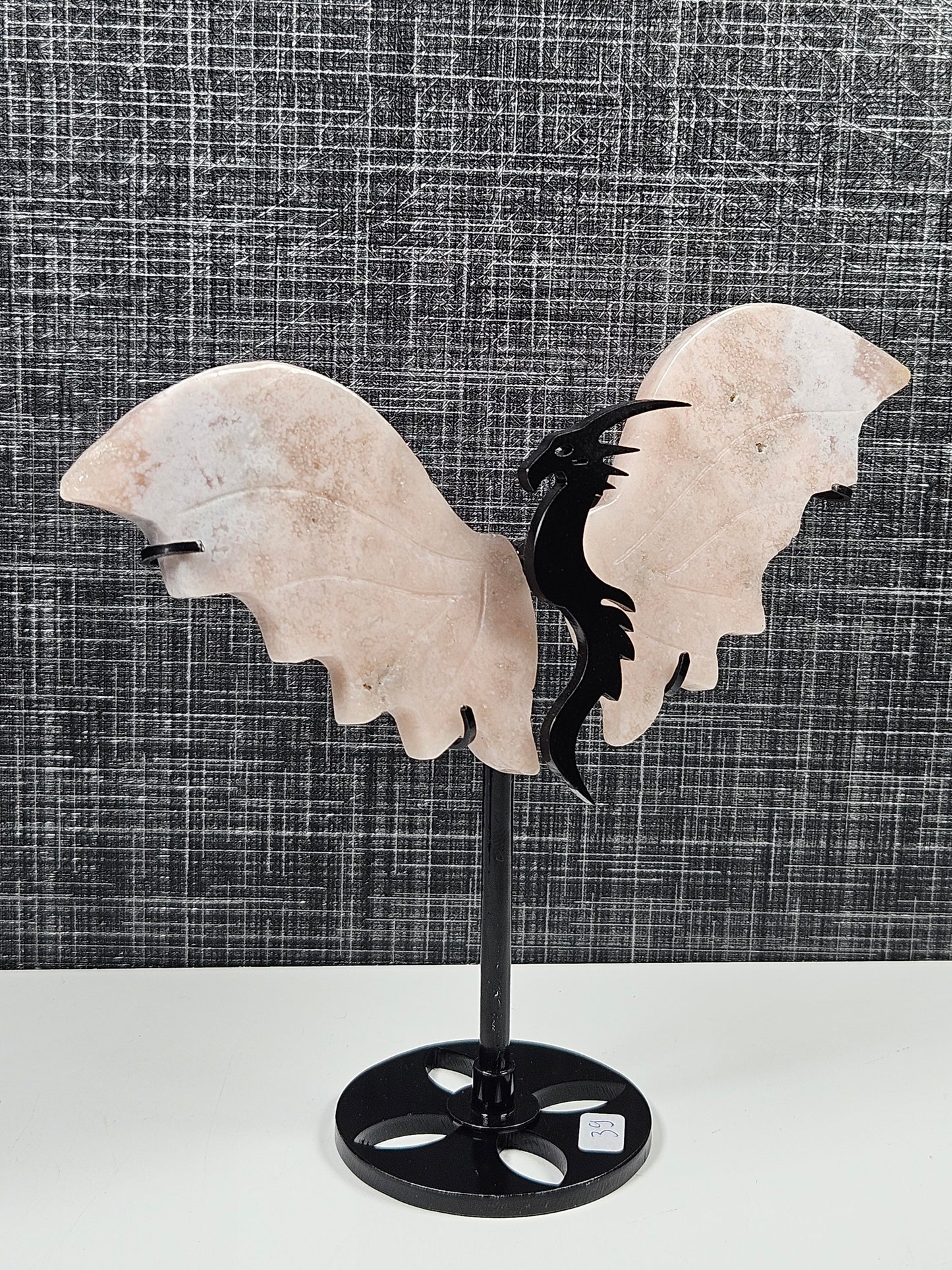 Roze amethist draak H71