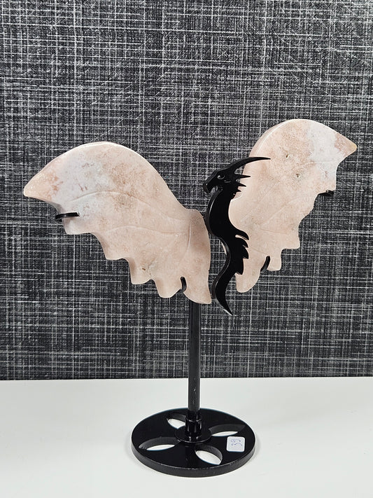 Roze amethist draak H71