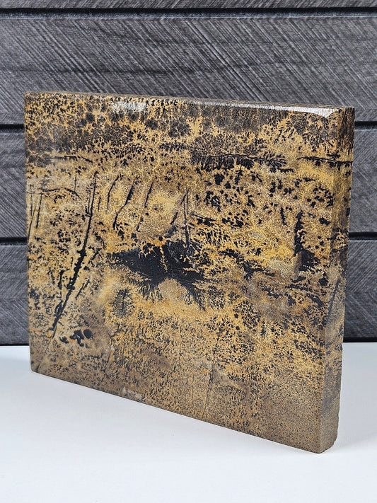 Landschapsjaspis slab 418 gram
