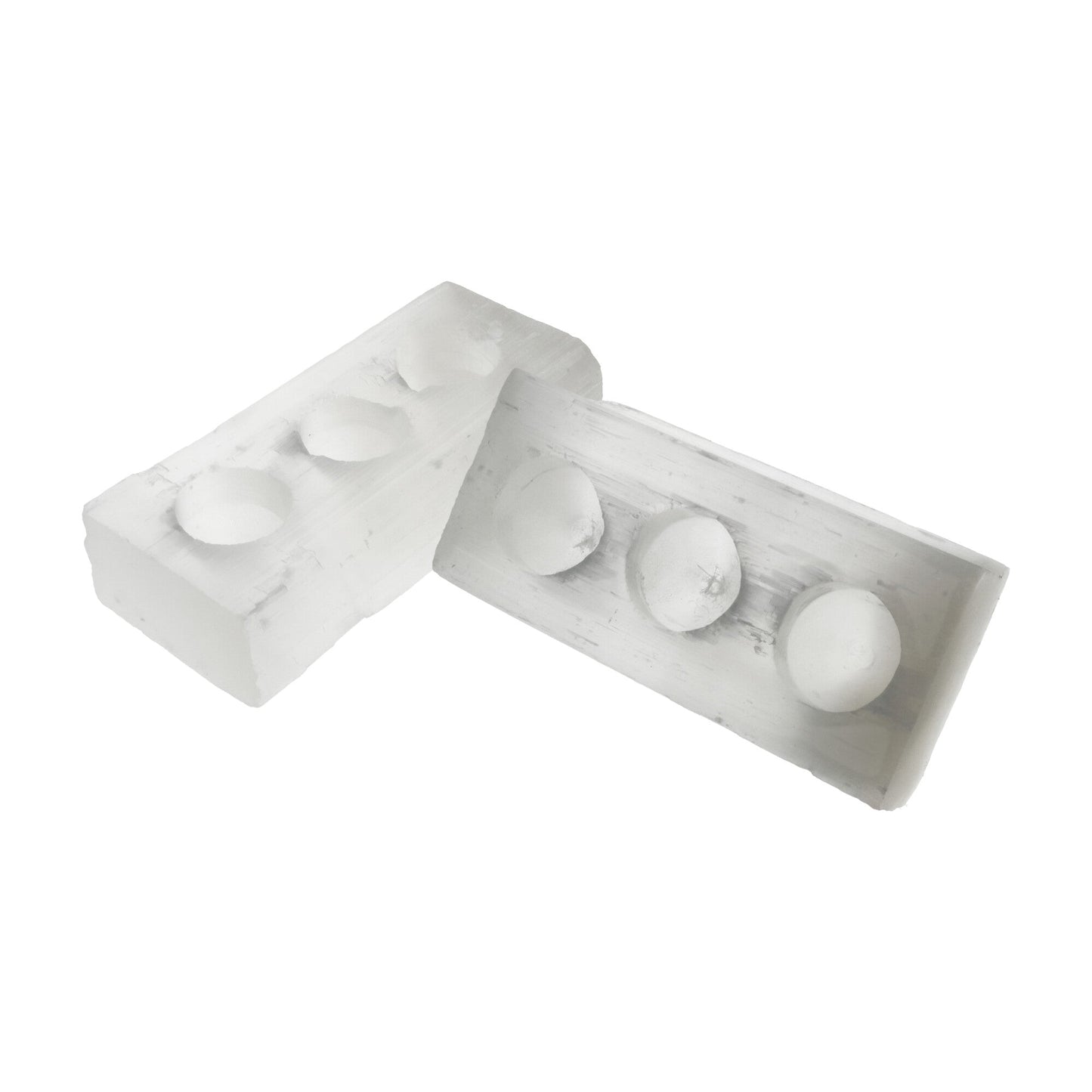 Seleniet 3-waxinelichthouder (ca 1,5kg)