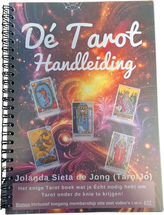 Dé Tarot handleiding met BONUS!, Jolanda Sieta de Jong (A5)