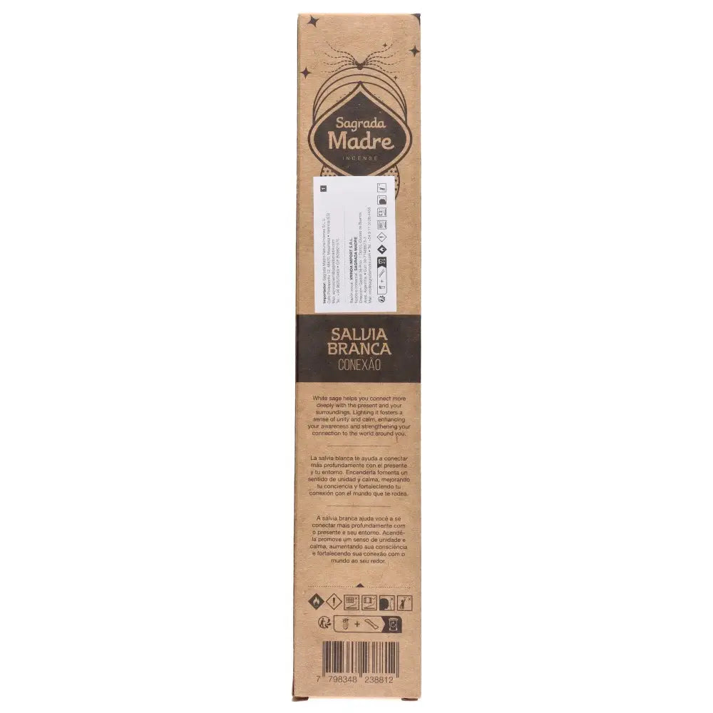 Sagrada Madre Räucherstäbchen Weißer Salbei
