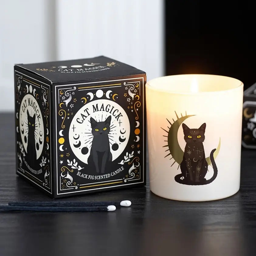 Cat Magick Geurkaars Zwarte Vijgen