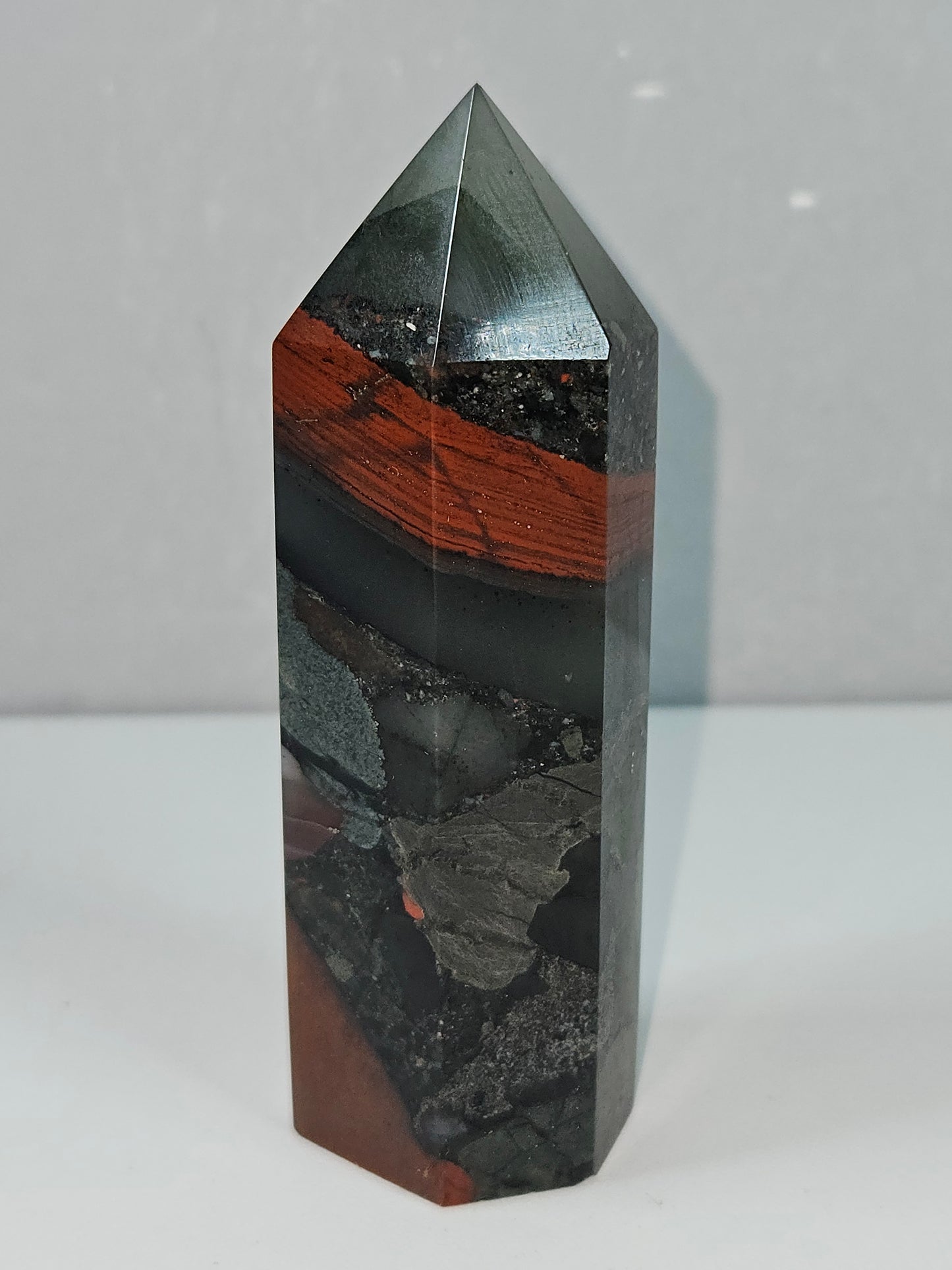 Bloedsteen toren 109 gram