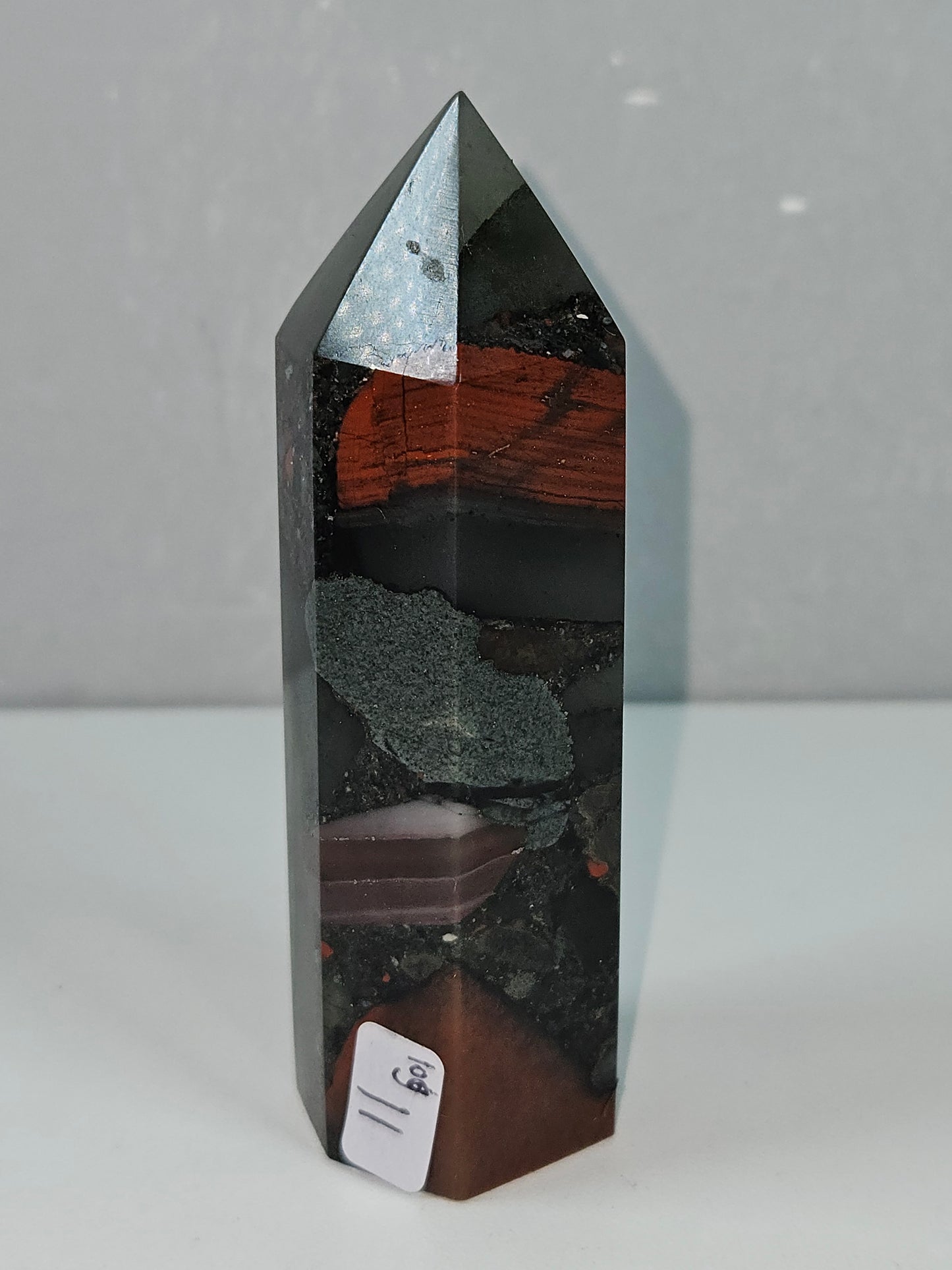 Bloedsteen toren 109 gram