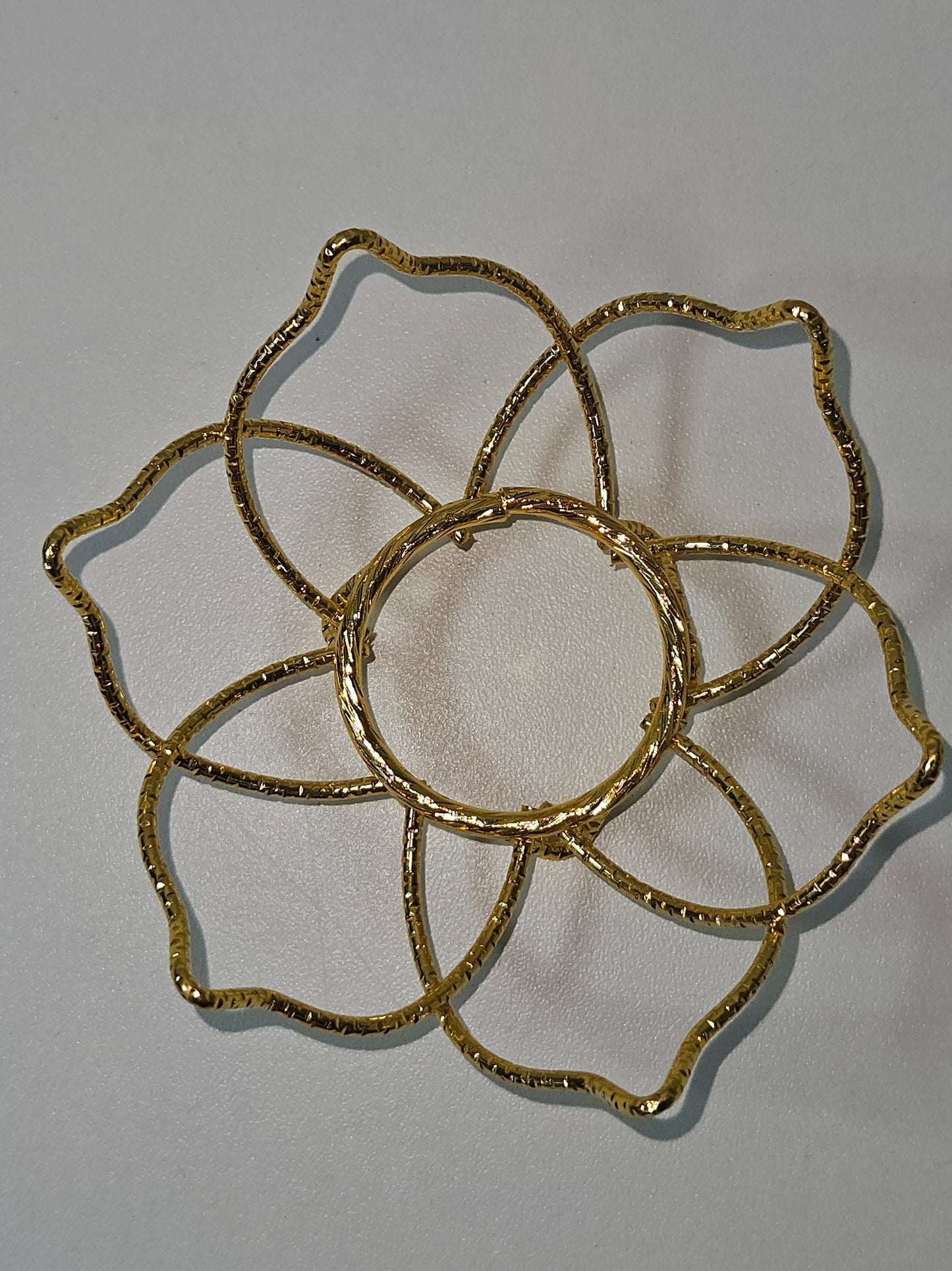 Lotus bolhouder goud