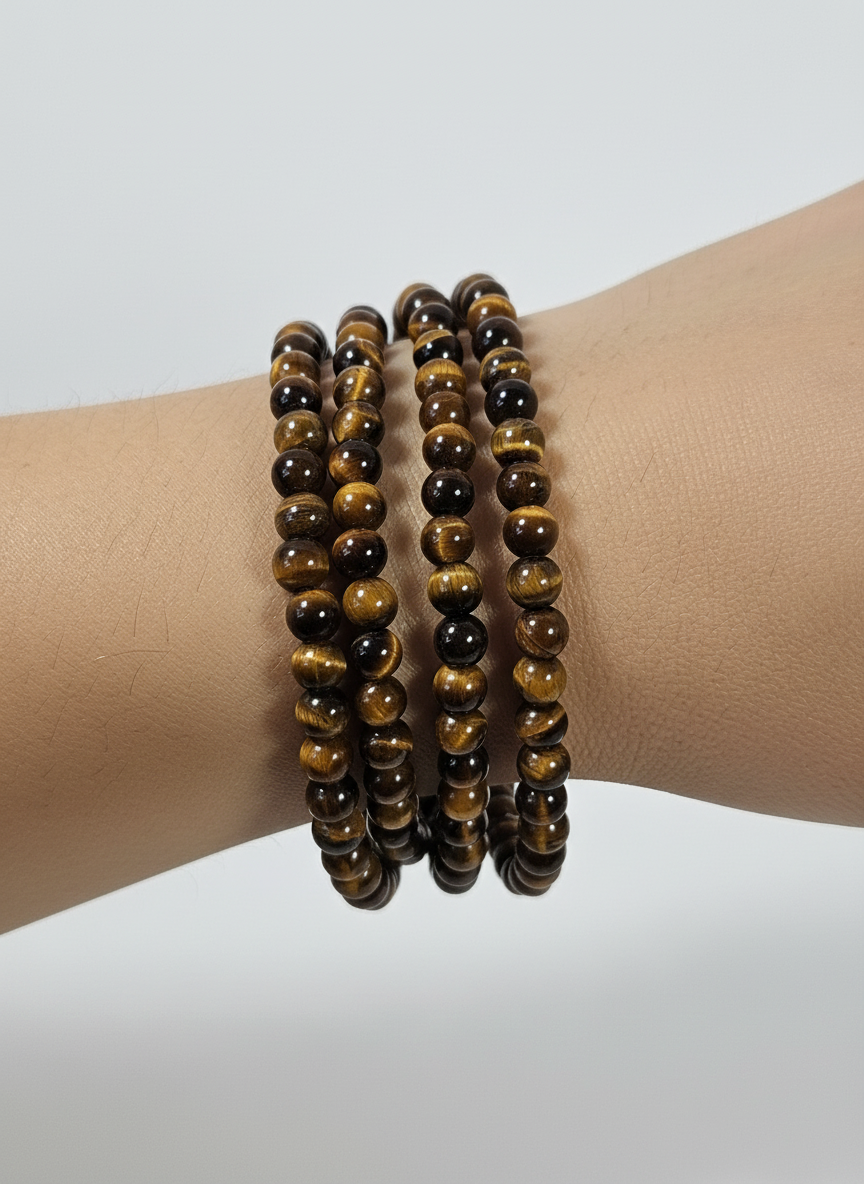 Tijgeroog armband 4mm