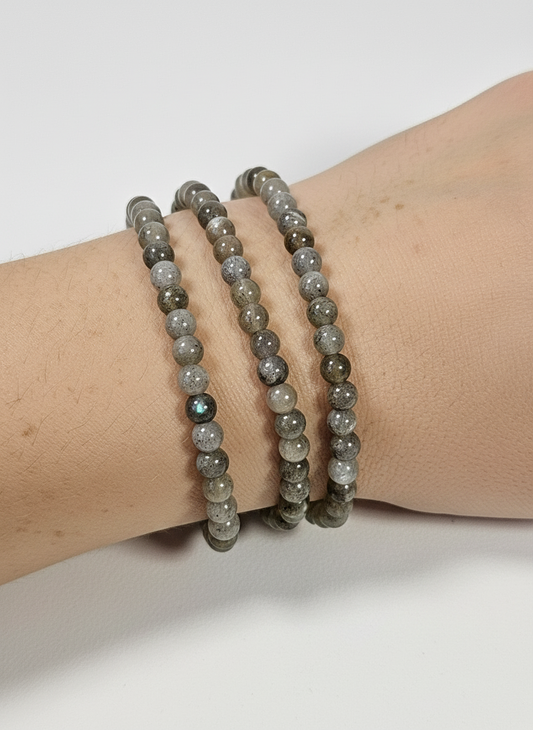 Labradoriet armband 4mm