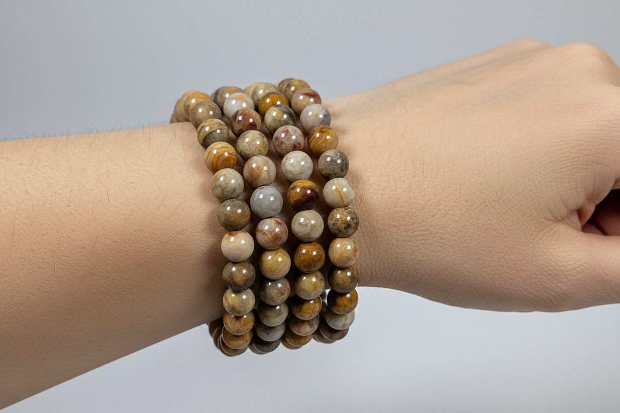 Crazy lace armband 6mm