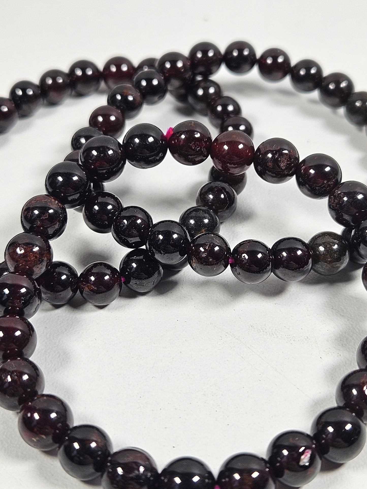 Granaat armband 8mm