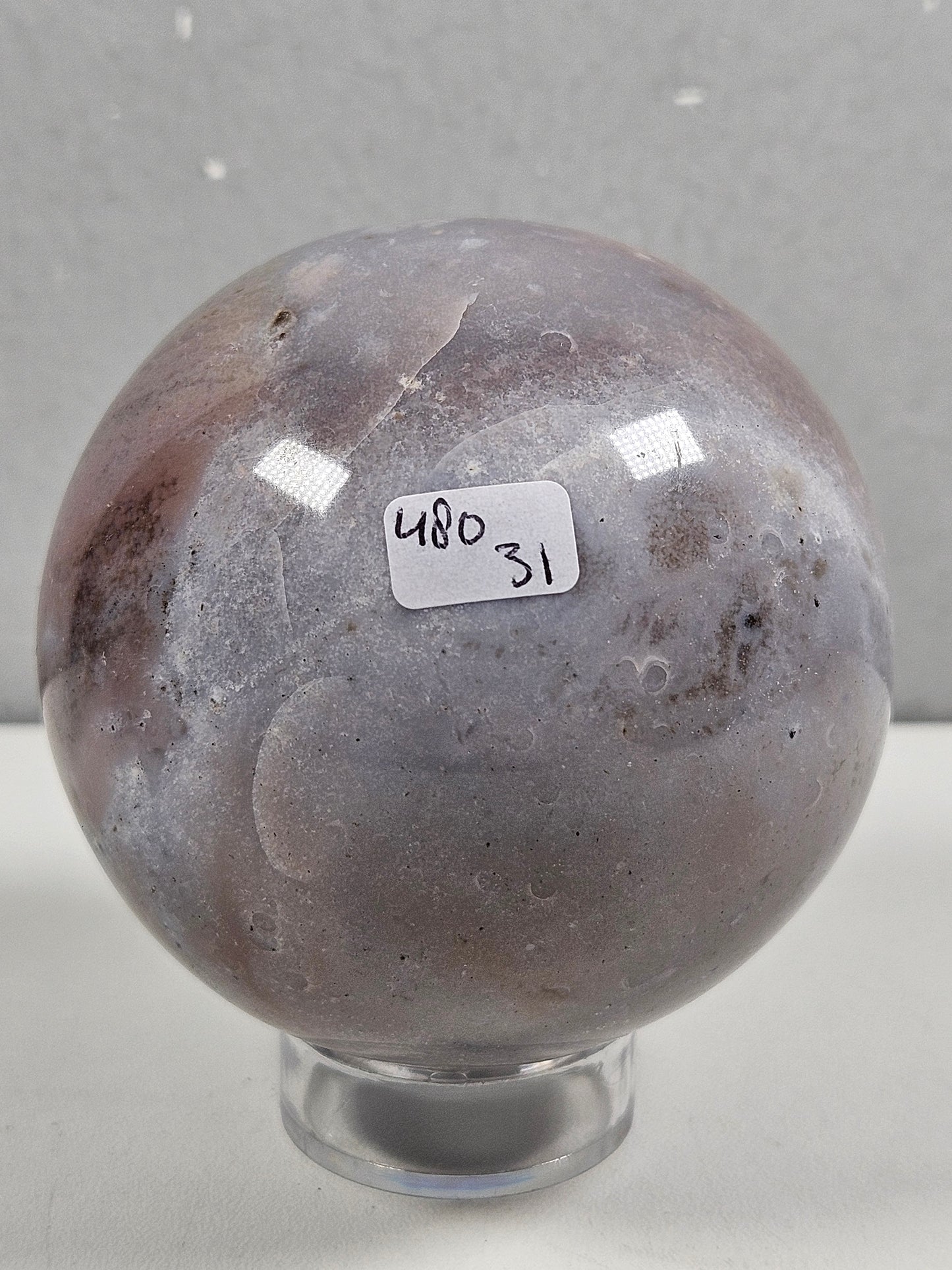 Oceaan jaspis bol 480 gram