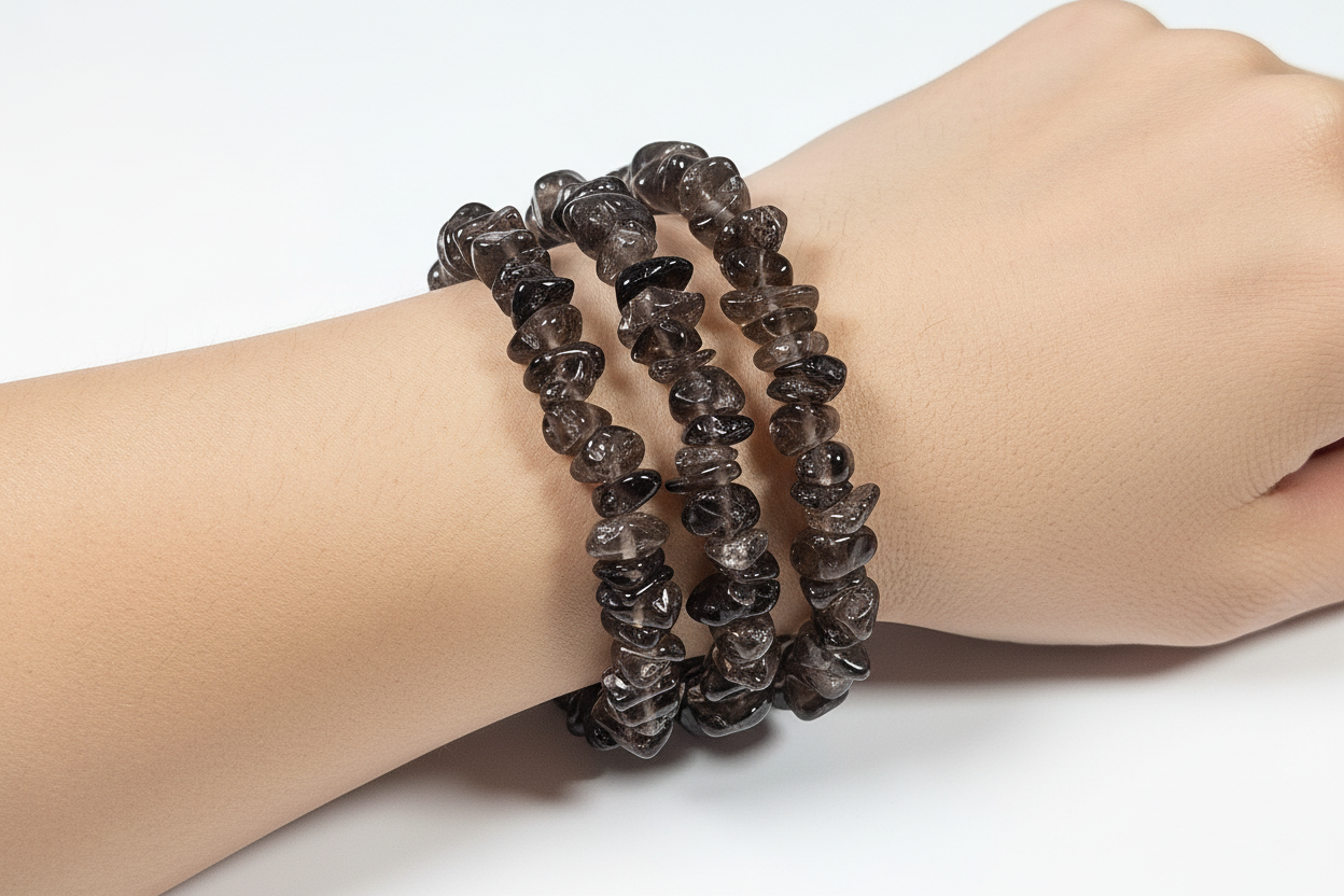 Rookkwarts splitarmband