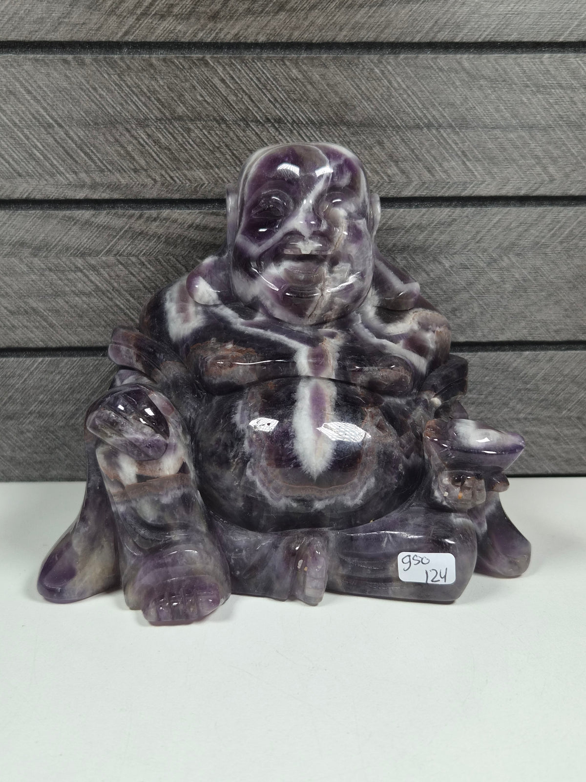 Dream Amethist Happy Buddha 950 gram