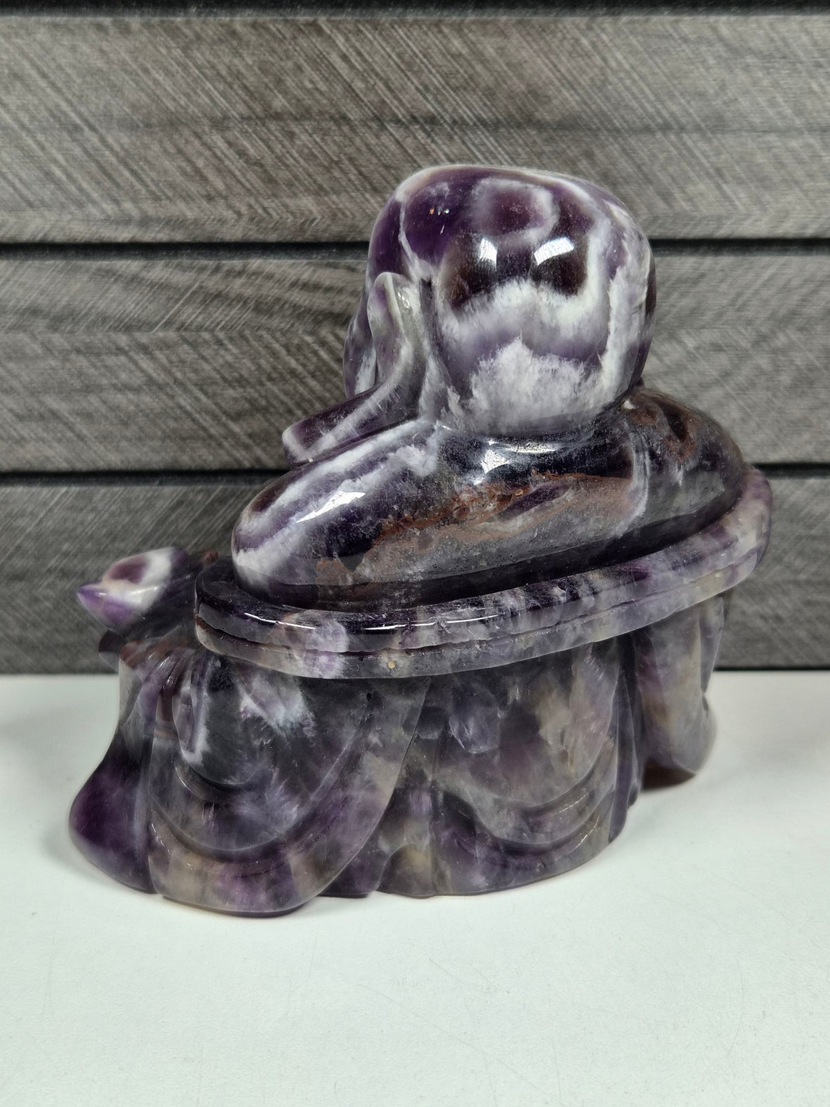 Dream Amethist Happy Buddha 950 gram