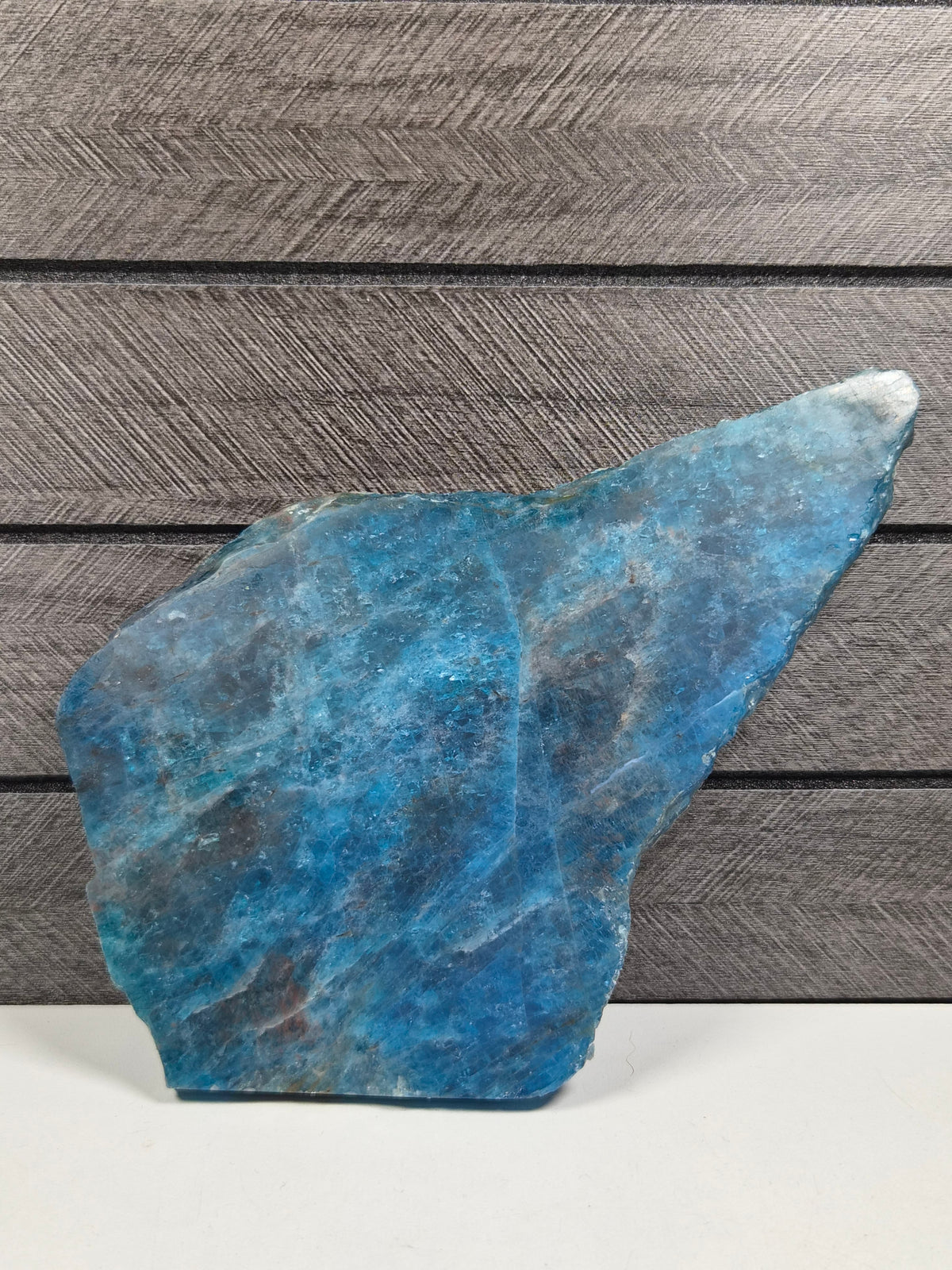 Blauwe Apatiet Slab 268 gram