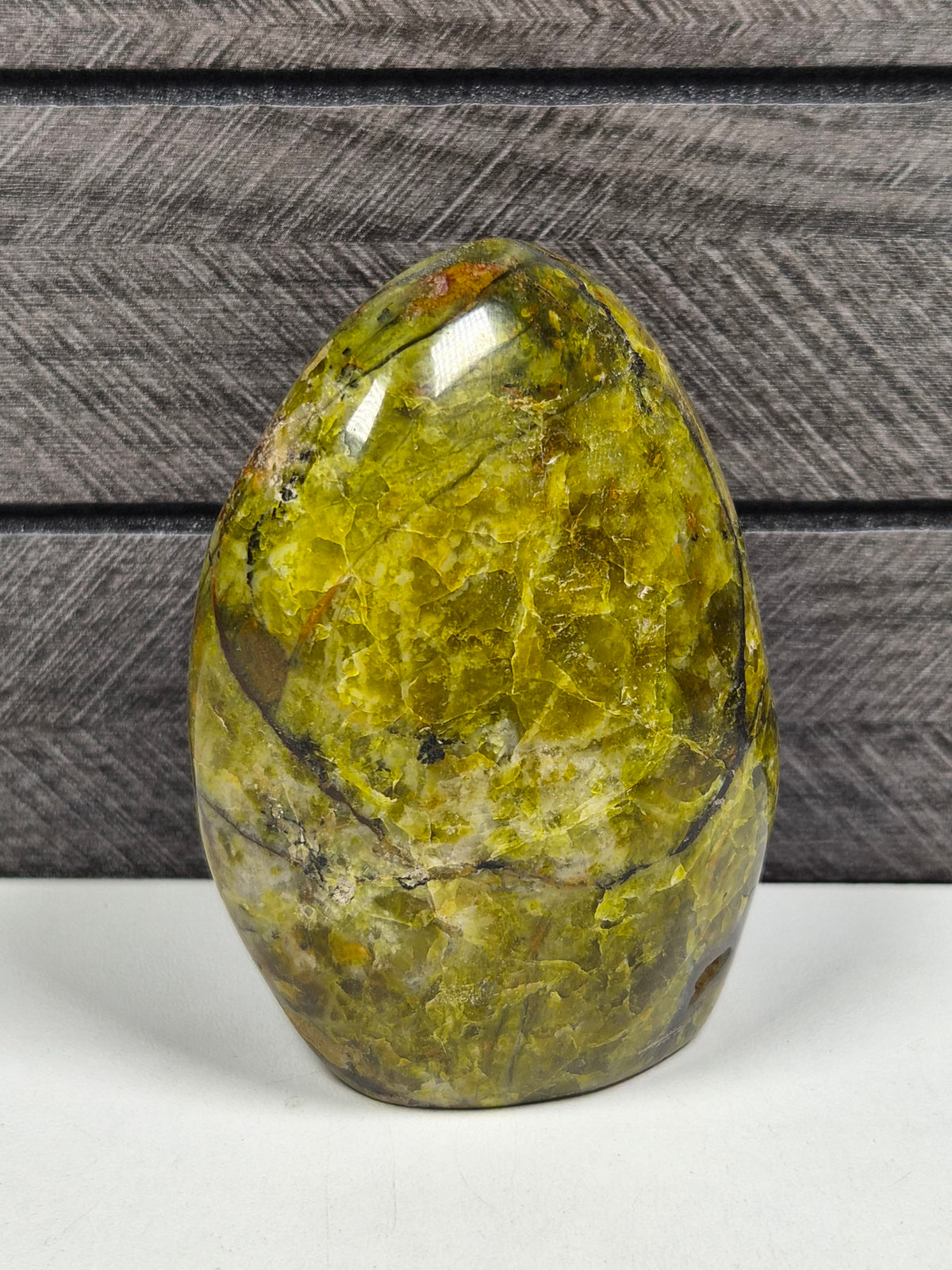 Groene Opaal Sculptuur 208 gram