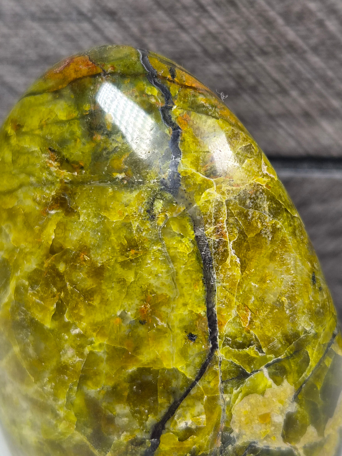 Groene Opaal Sculptuur 208 gram
