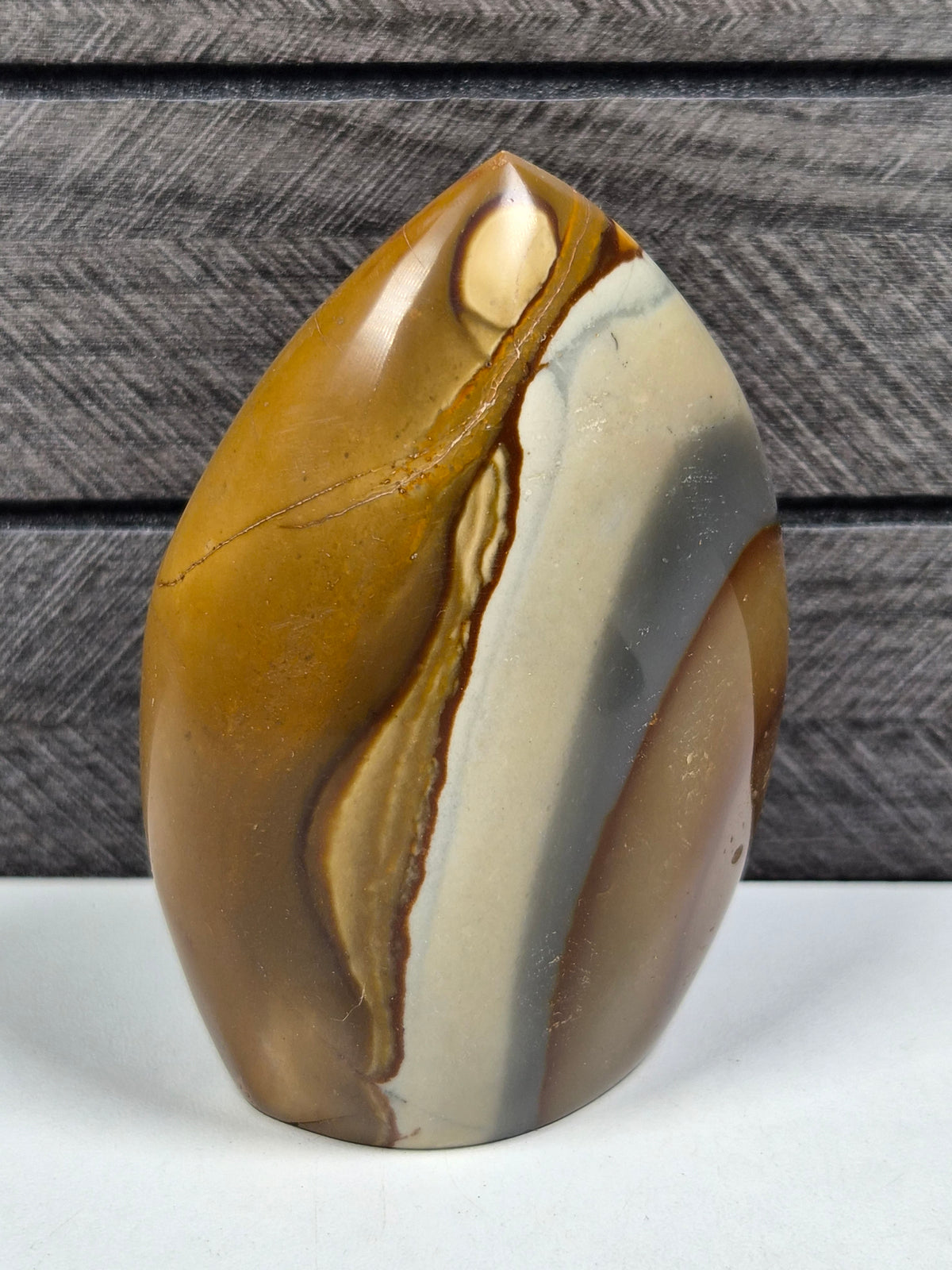 Polychroom Jaspis Sculptuur 256 gram