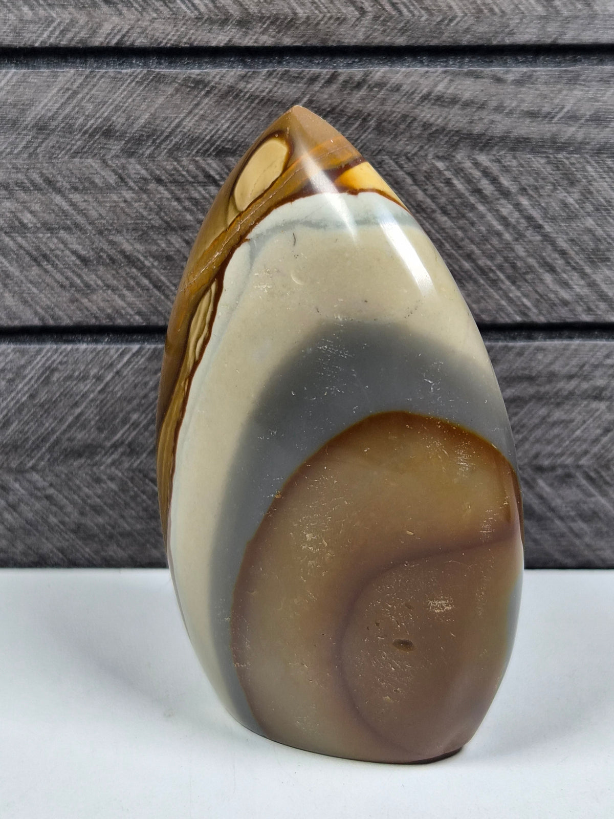 Polychroom Jaspis Sculptuur 256 gram