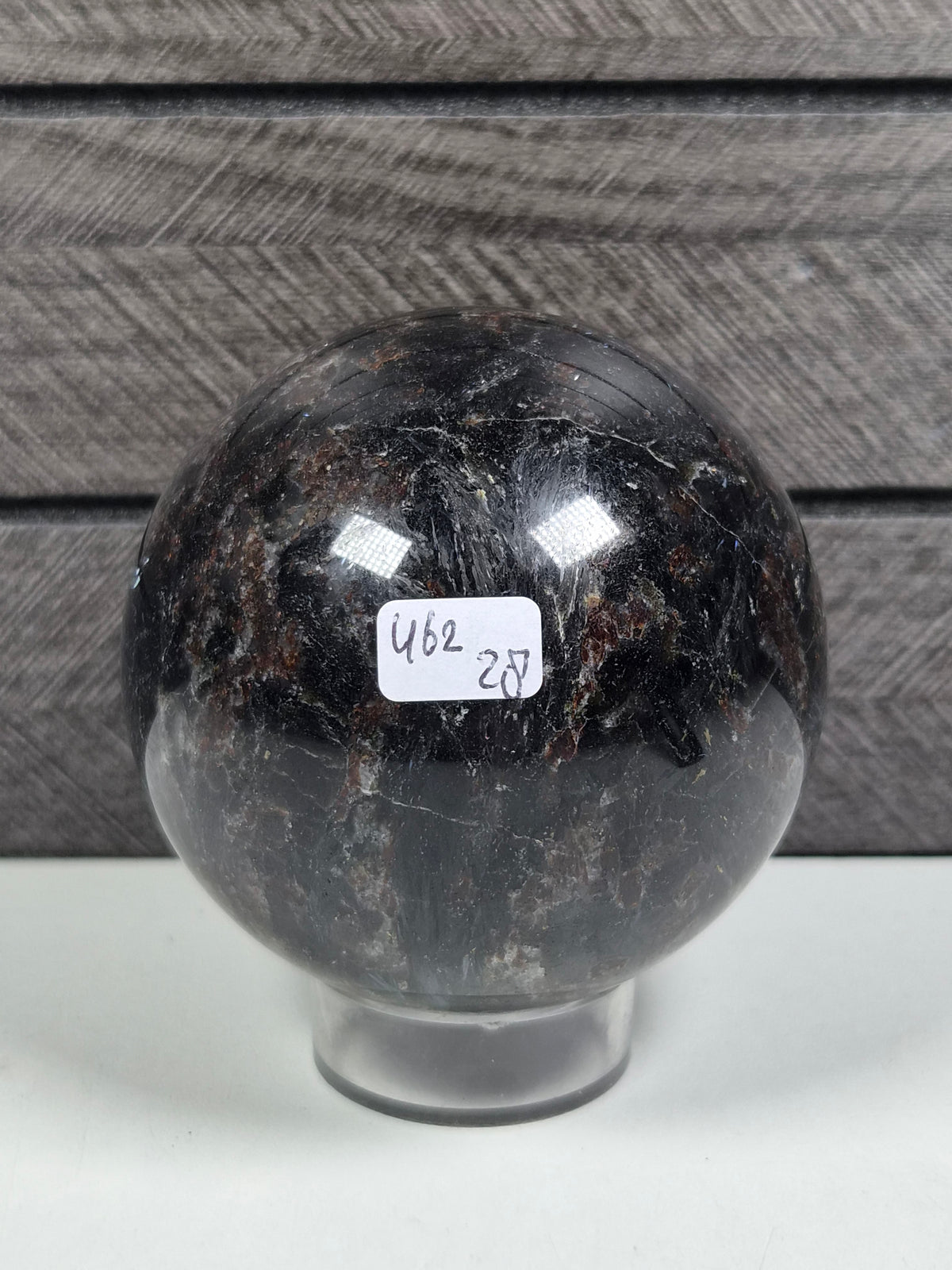 Granaat met Arfvedsoniet Bol 462 gram