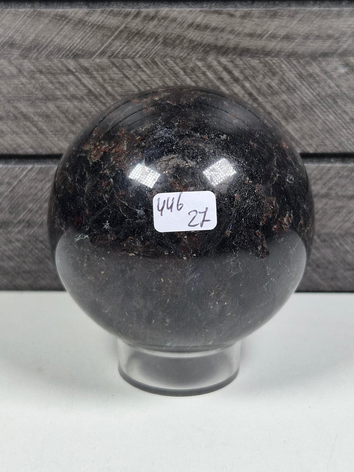 Granaat met Arfvedsoniet Bol 446 gram