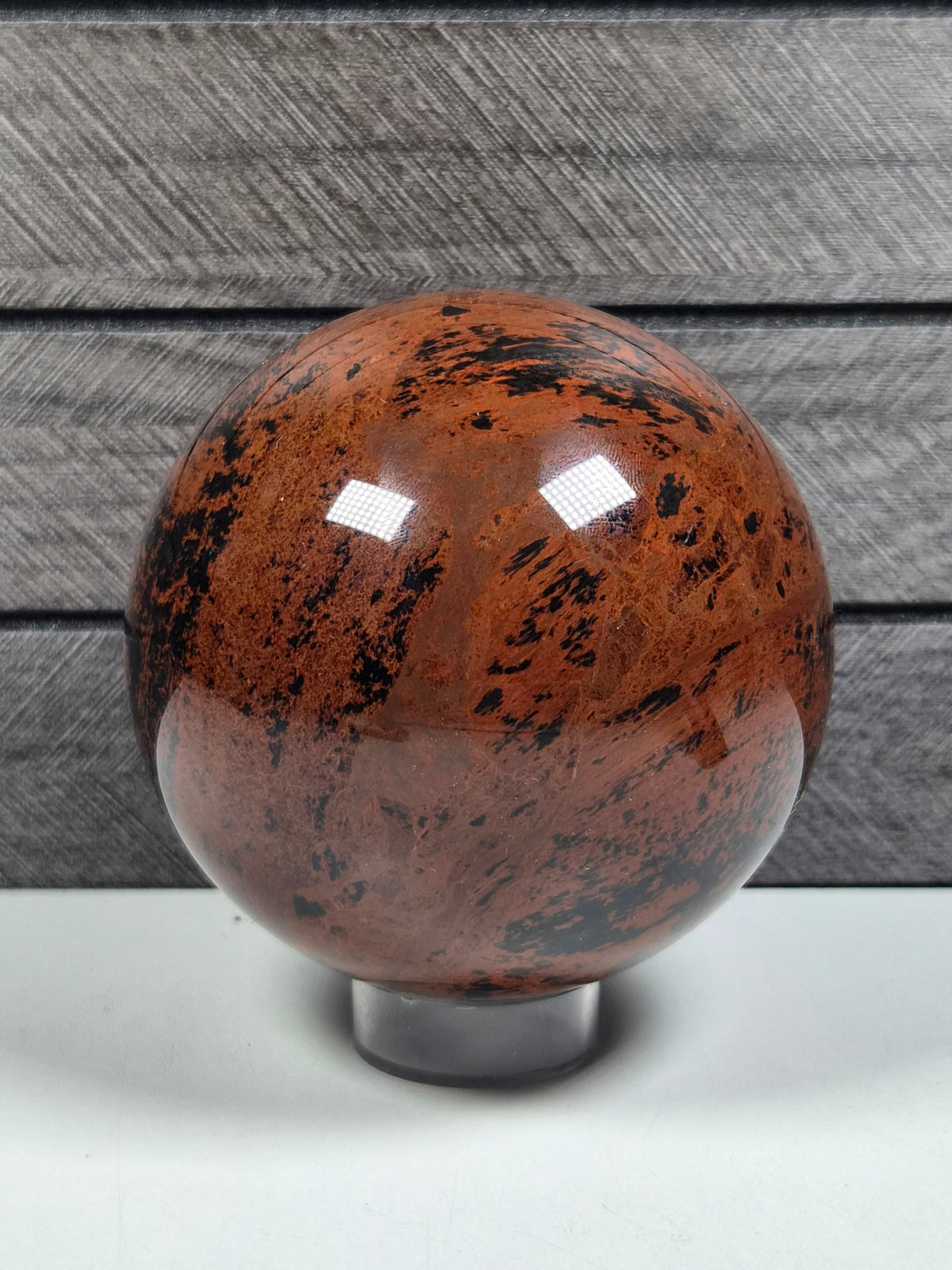 Mahonie Obsidiaan Bol 840 gram