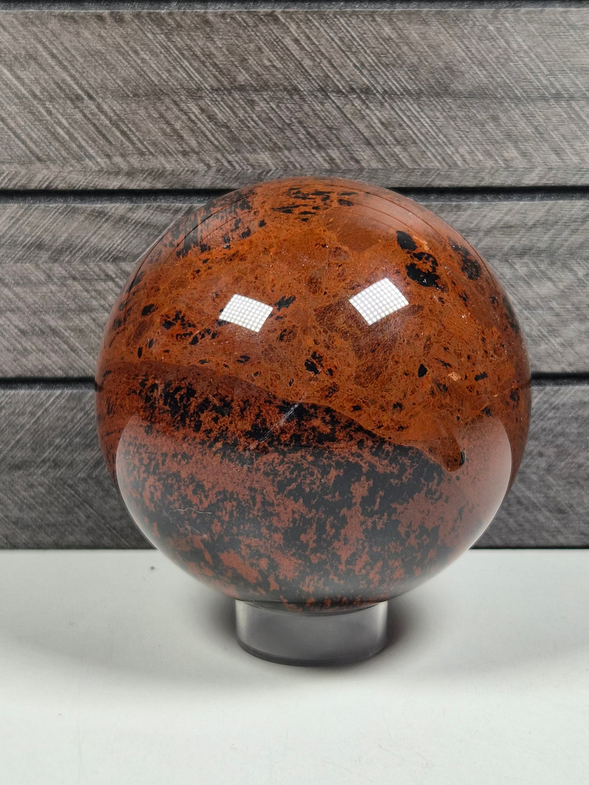 Mahonie Obsidiaan Bol 840 gram