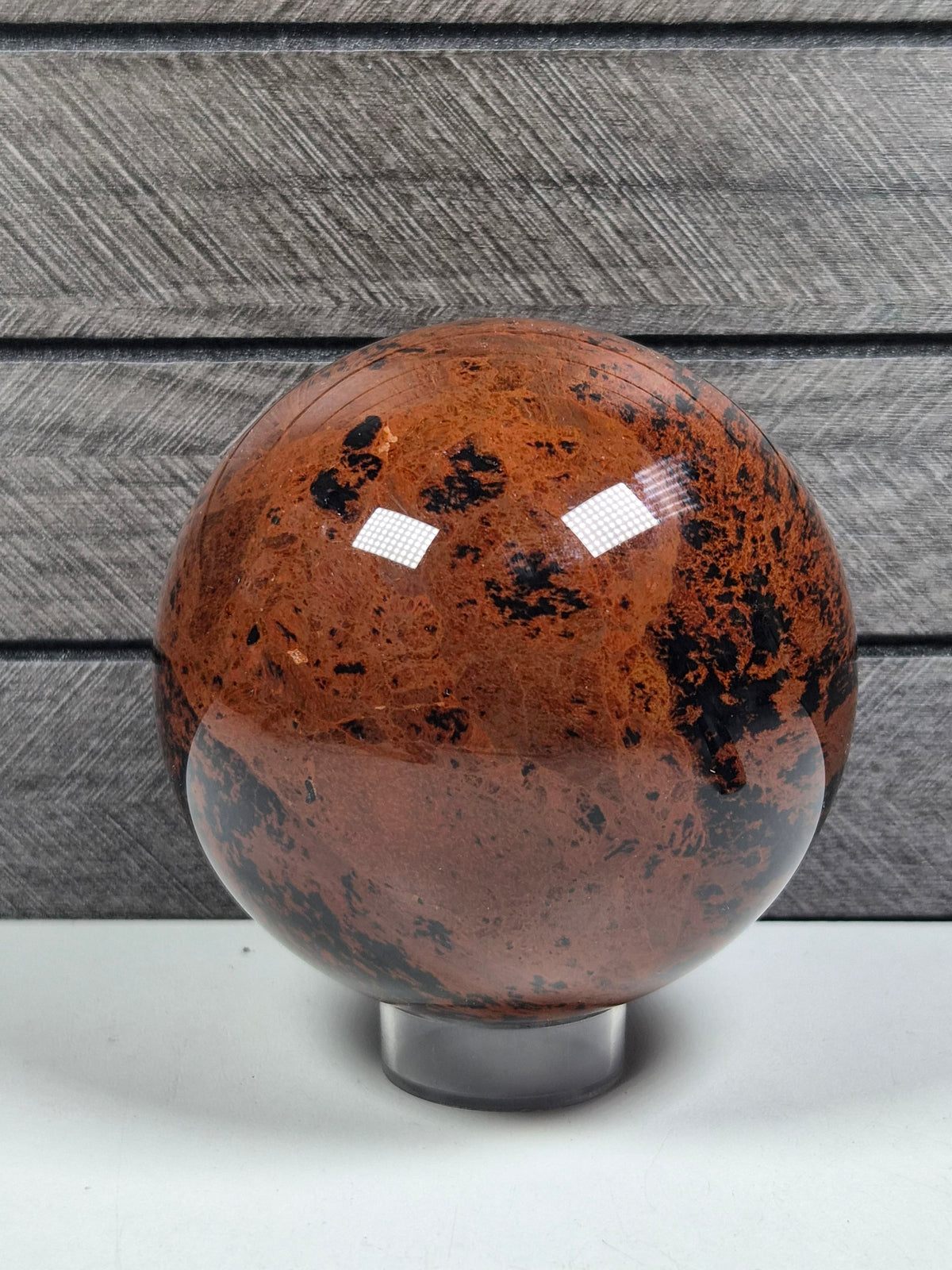 Mahonie Obsidiaan Bol 840 gram