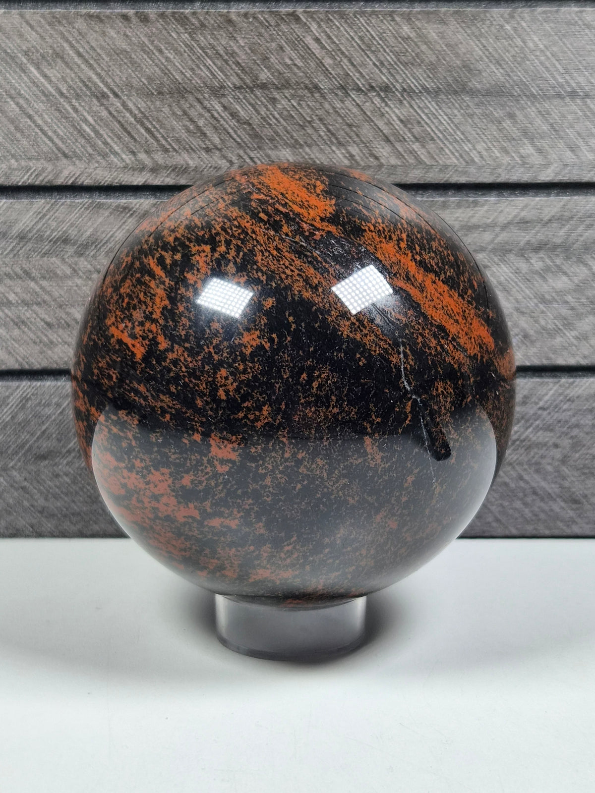Mahonie Obsidiaan Bol 908 gram