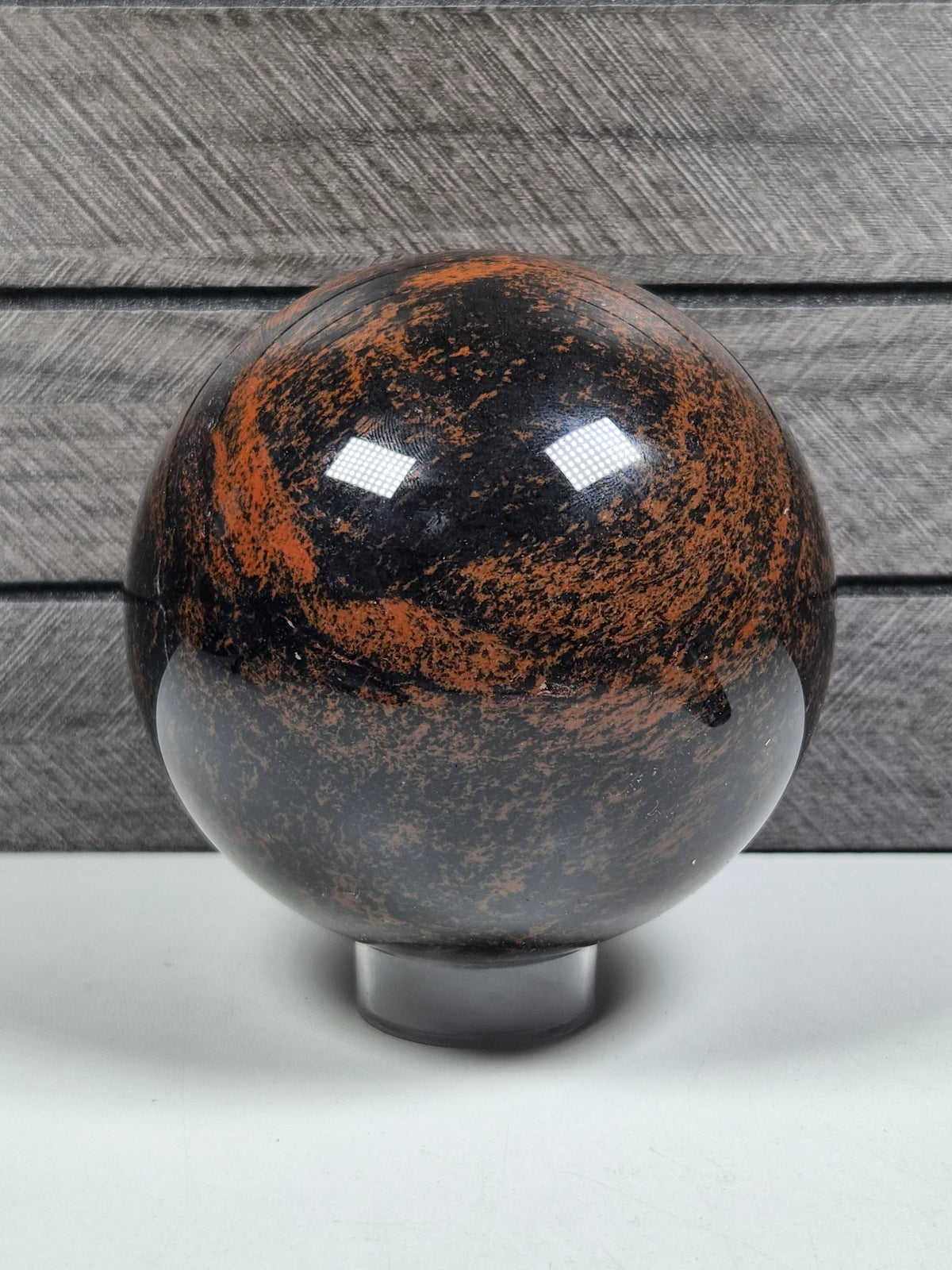 Mahonie Obsidiaan Bol 908 gram
