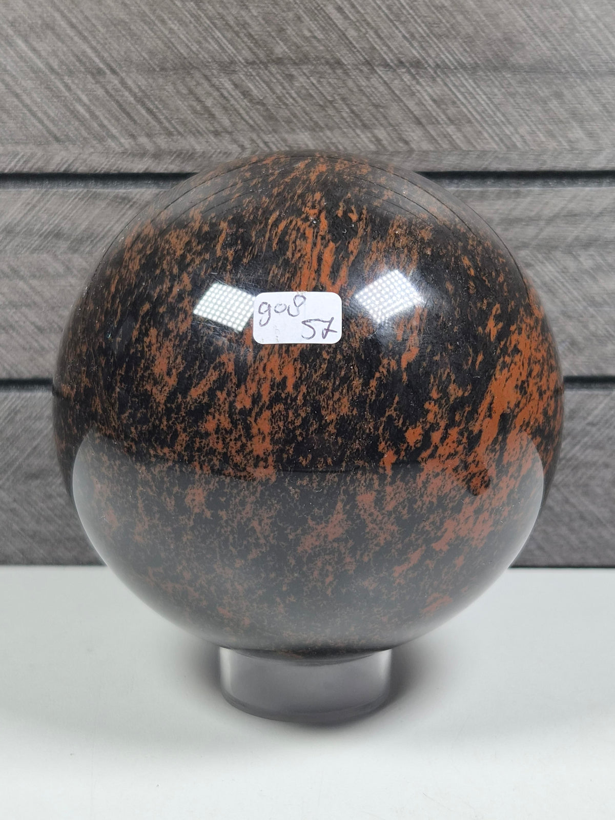 Mahonie Obsidiaan Bol 908 gram