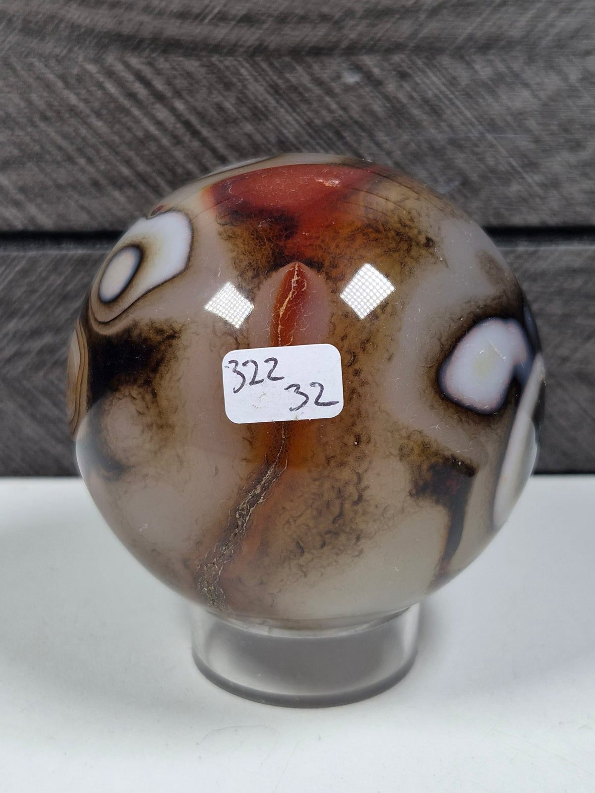 Sardonyx Bol 322 gram (Imperfect)