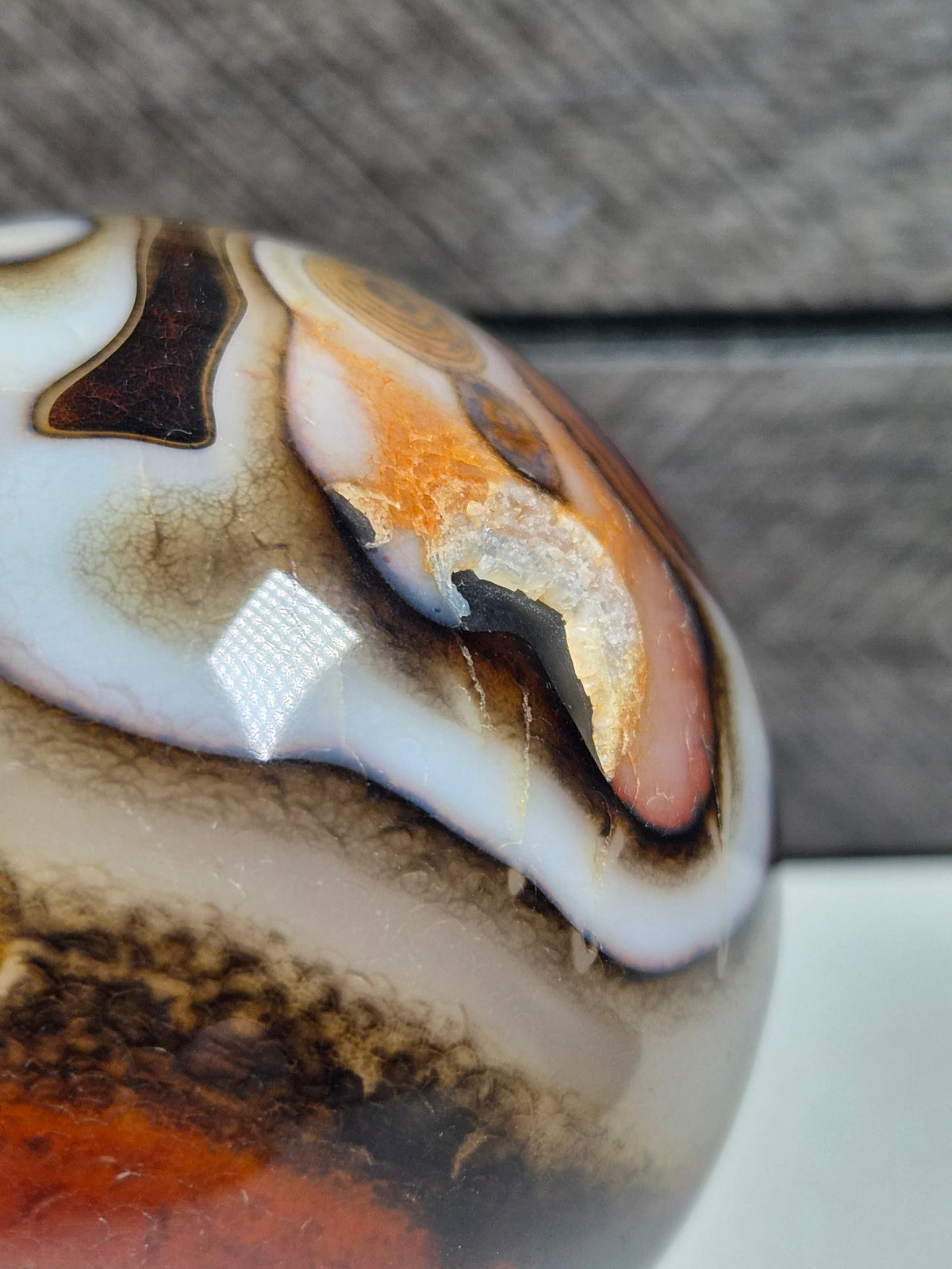 Sardonyx Bol 322 gram (Imperfect)