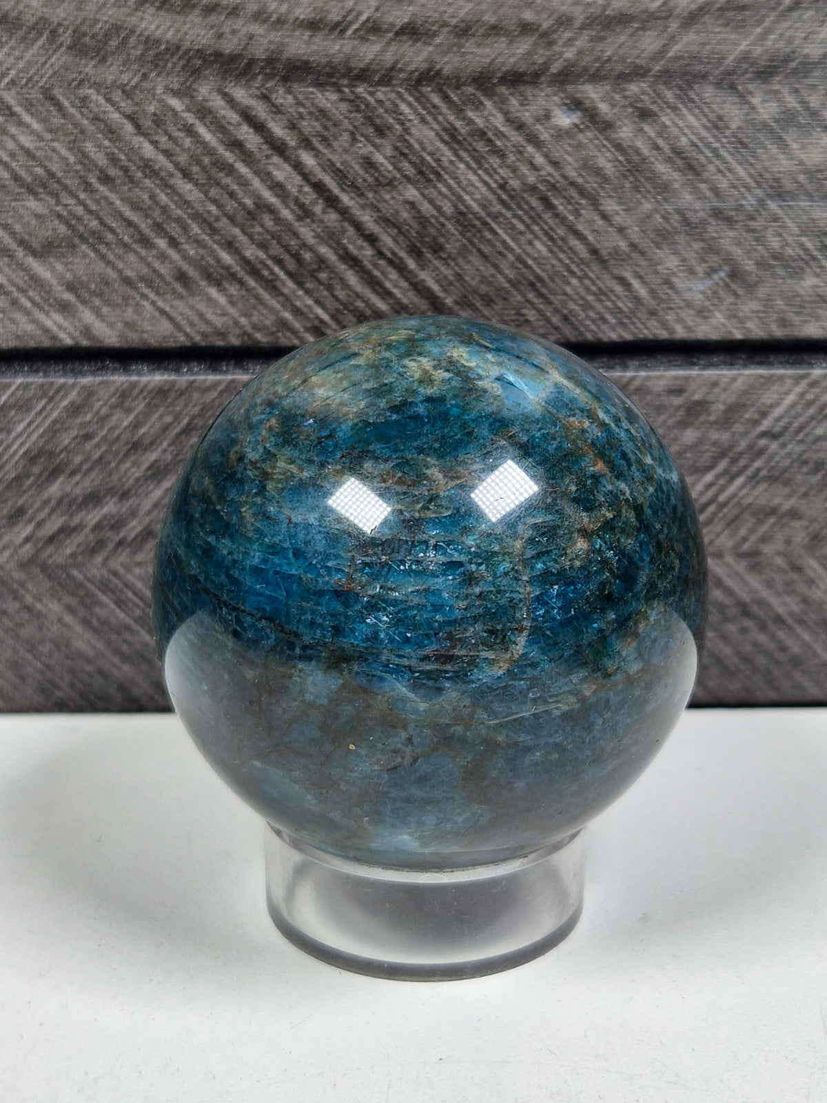 Blauwe Apatiet bol 234 gram