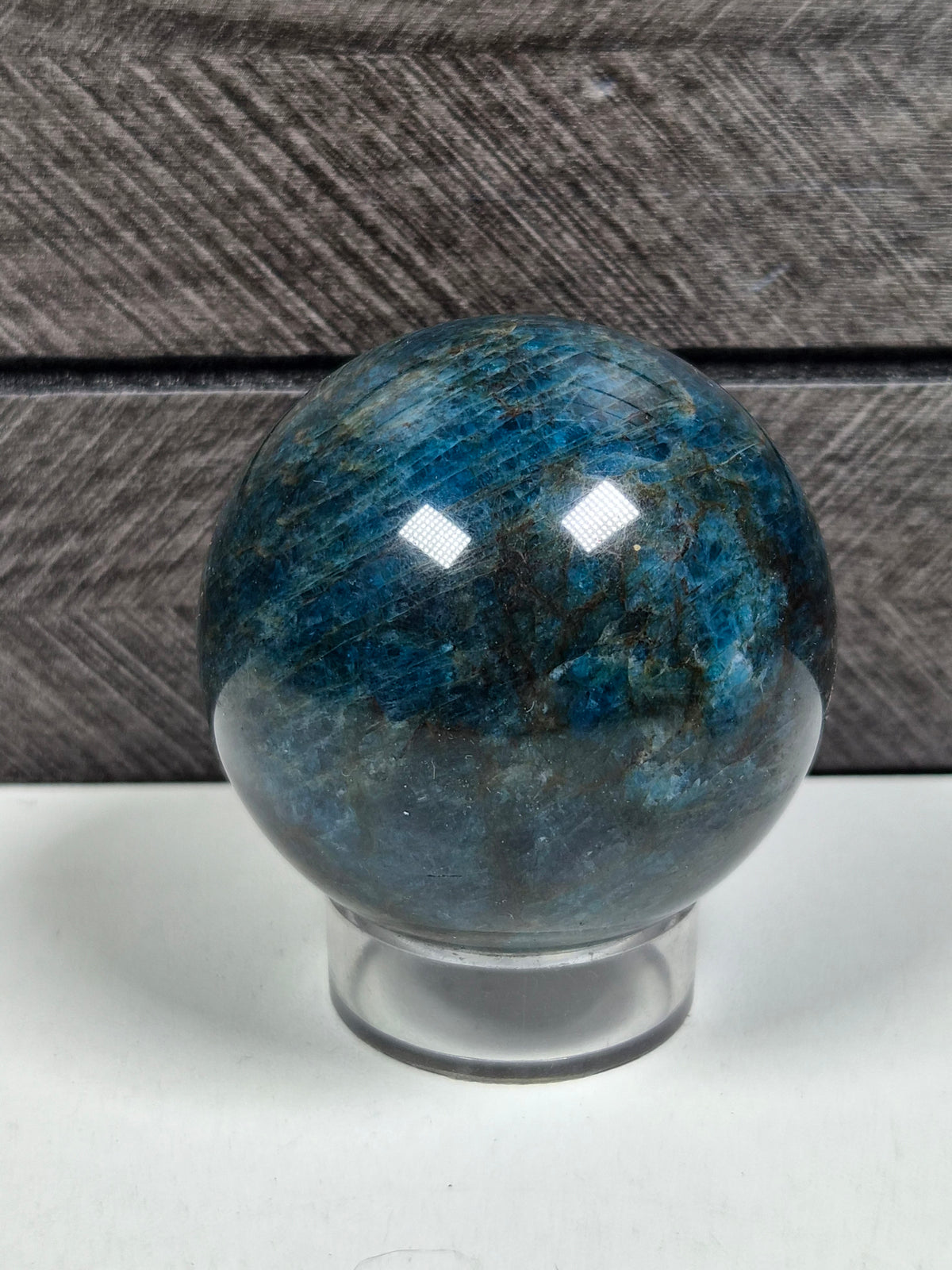 Blauwe Apatiet bol 234 gram