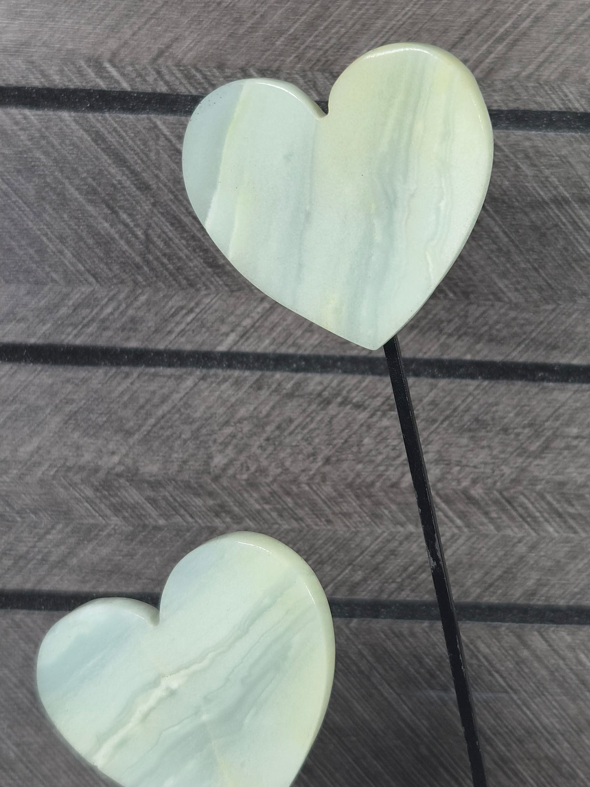 Caribisch Calciet hartjes op Love standaard