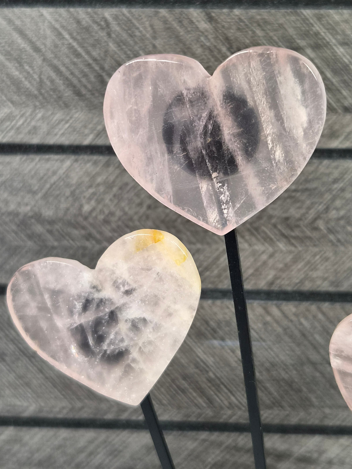 Rozenkwarts Hartjes op Love Standaard nr2