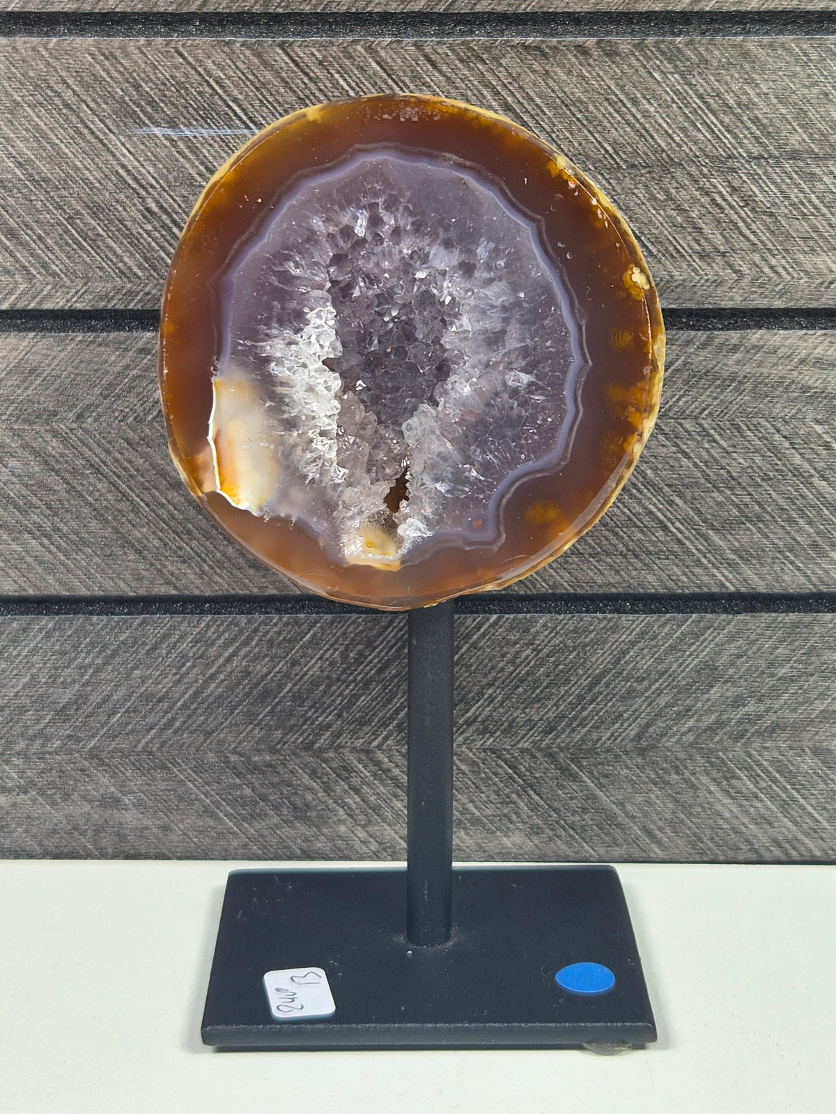 Agaat Geode op Standaard 248 gram