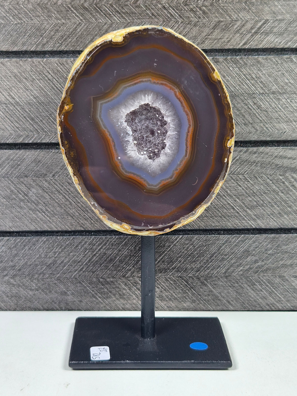 Agaat Geode op Standaard 542 gram